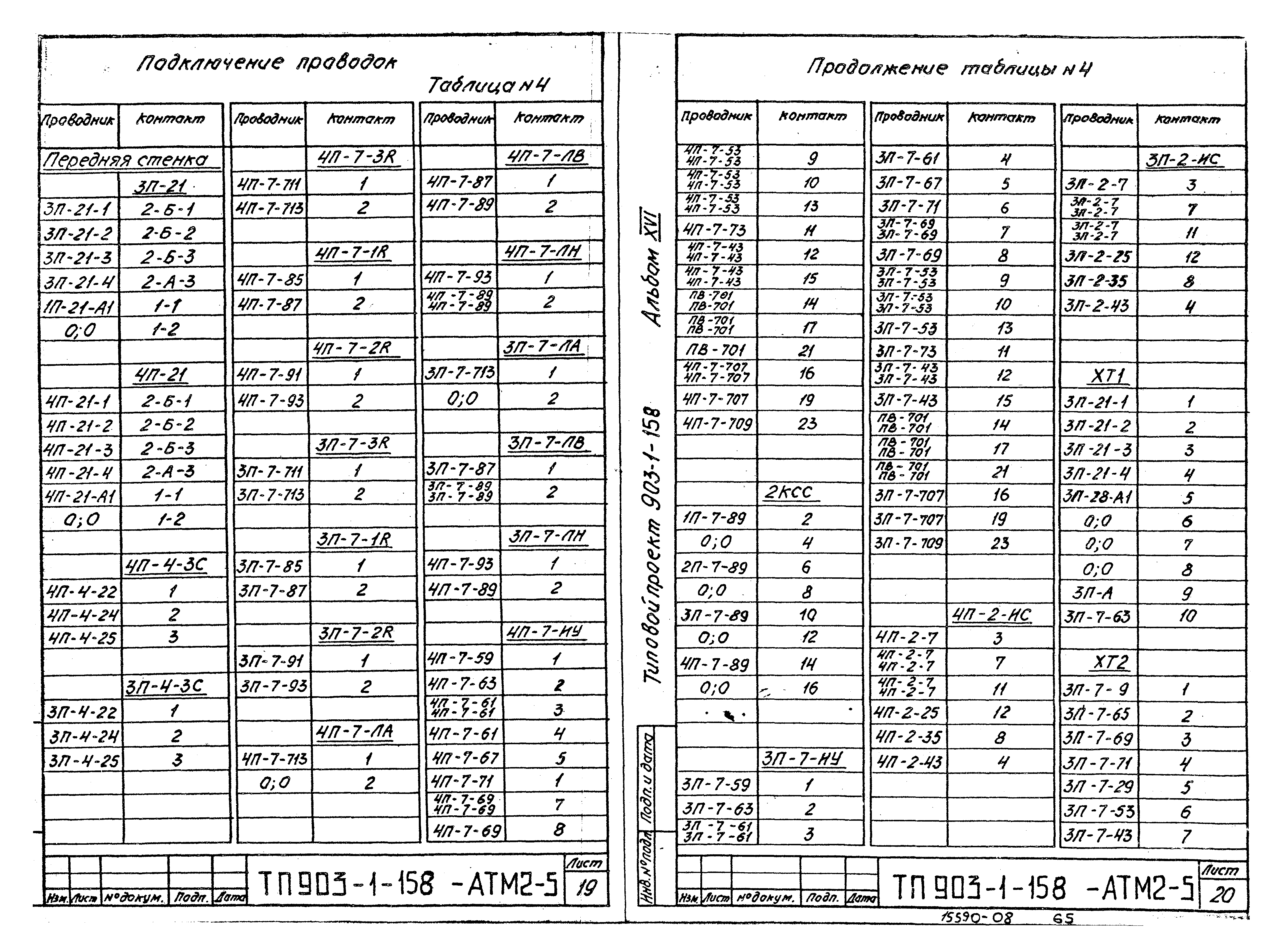 Типовой проект 903-1-158
