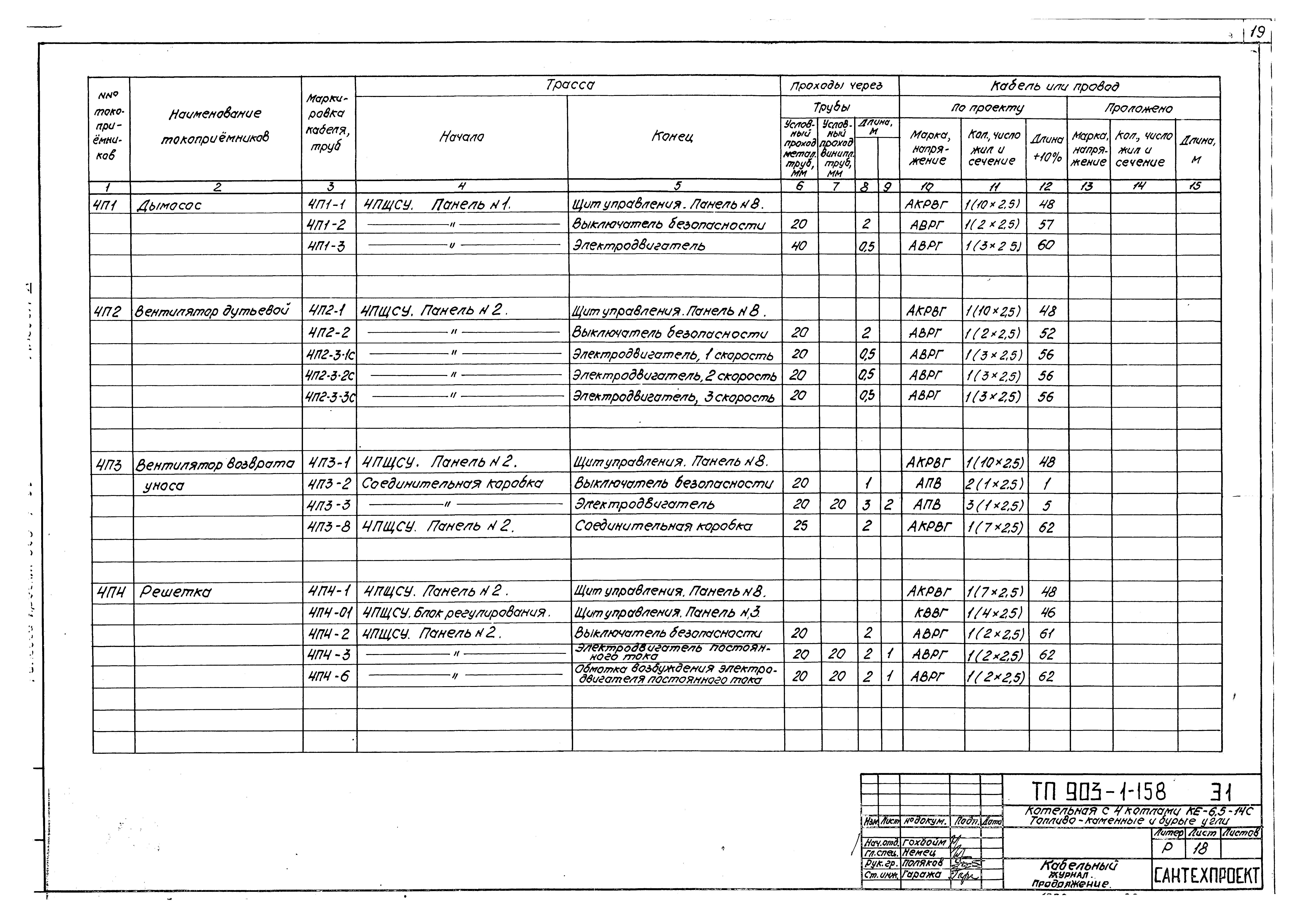 Типовой проект 903-1-158