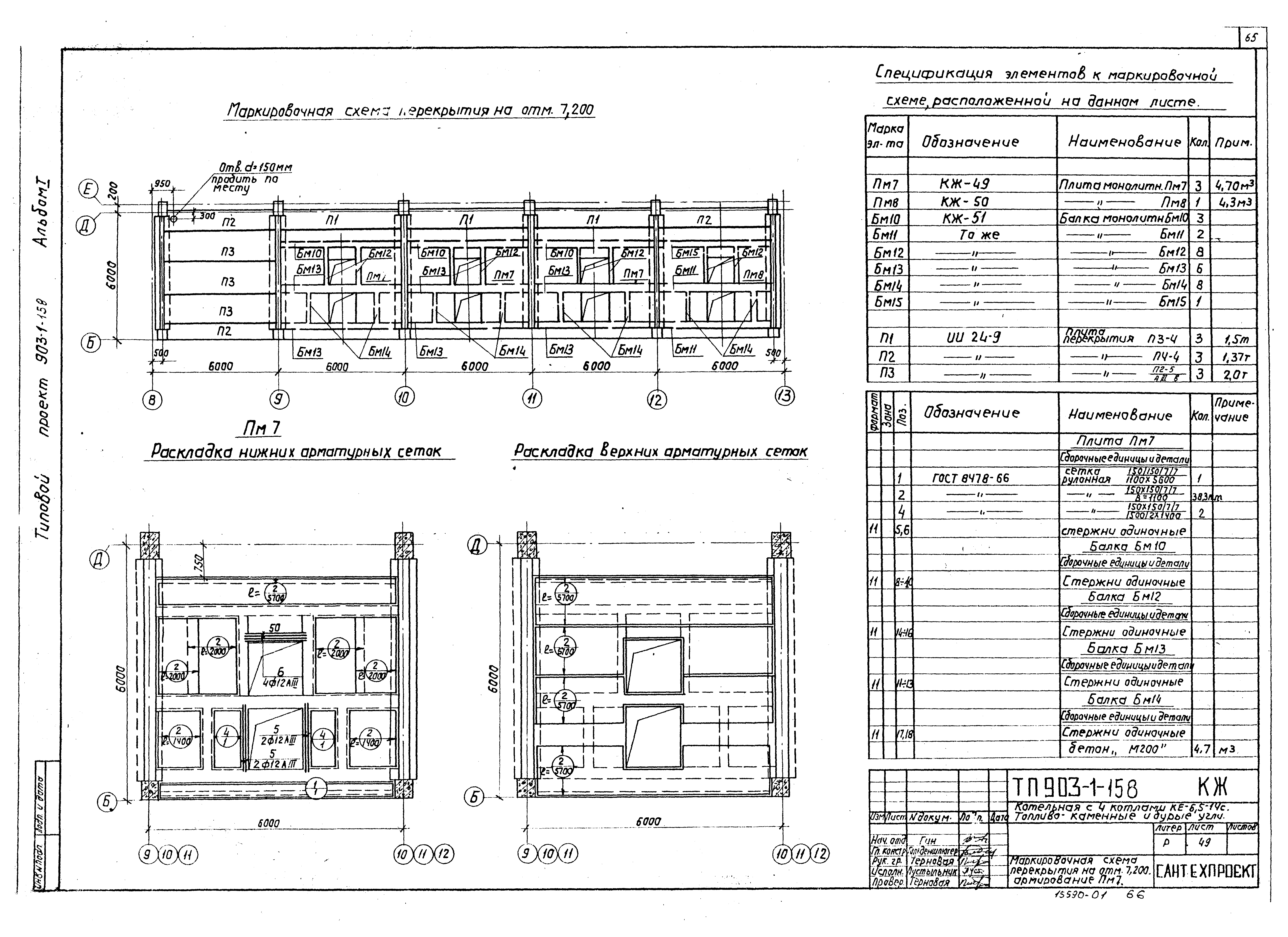 Типовой проект 903-1-158
