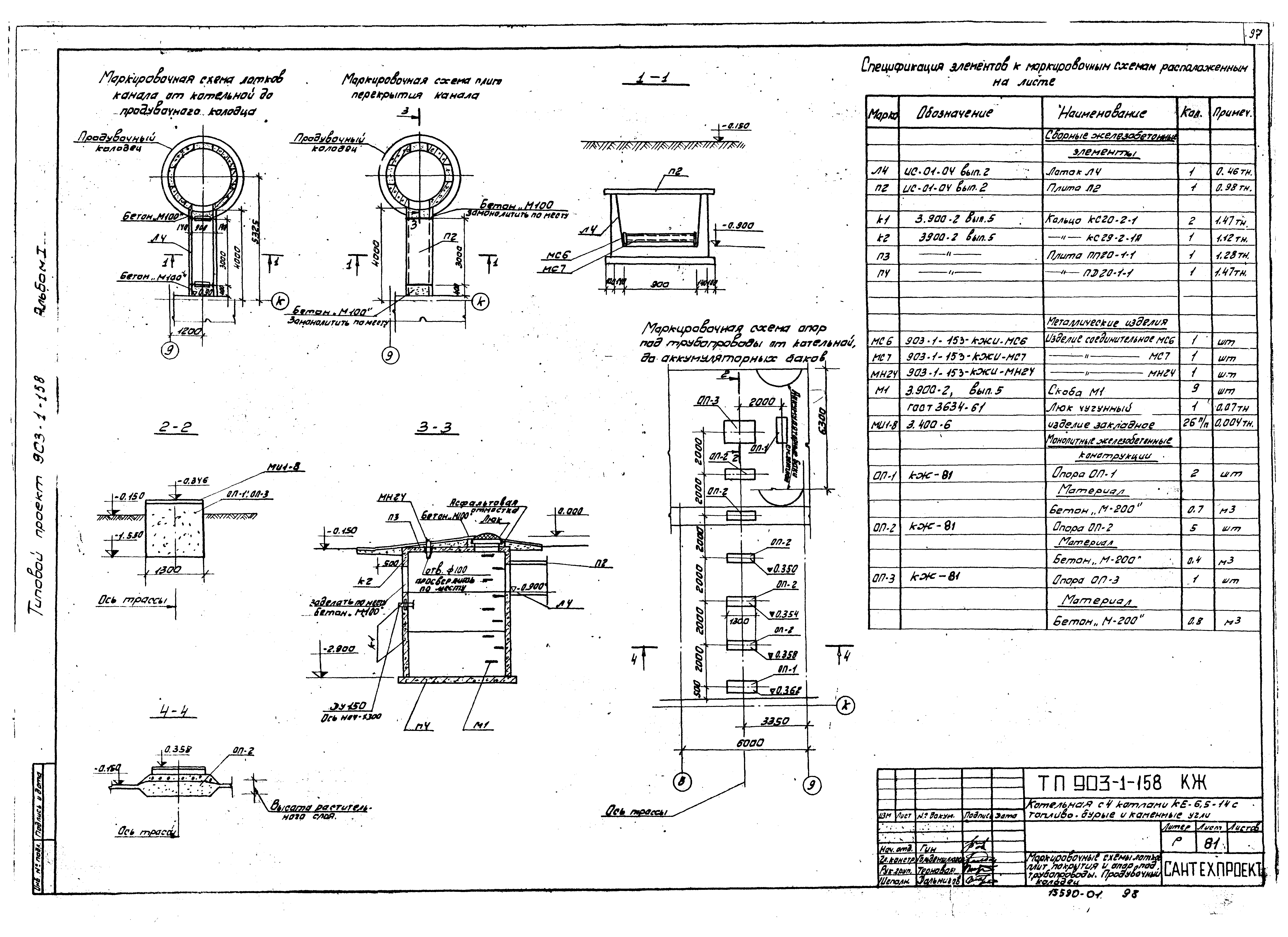 Типовой проект 903-1-158