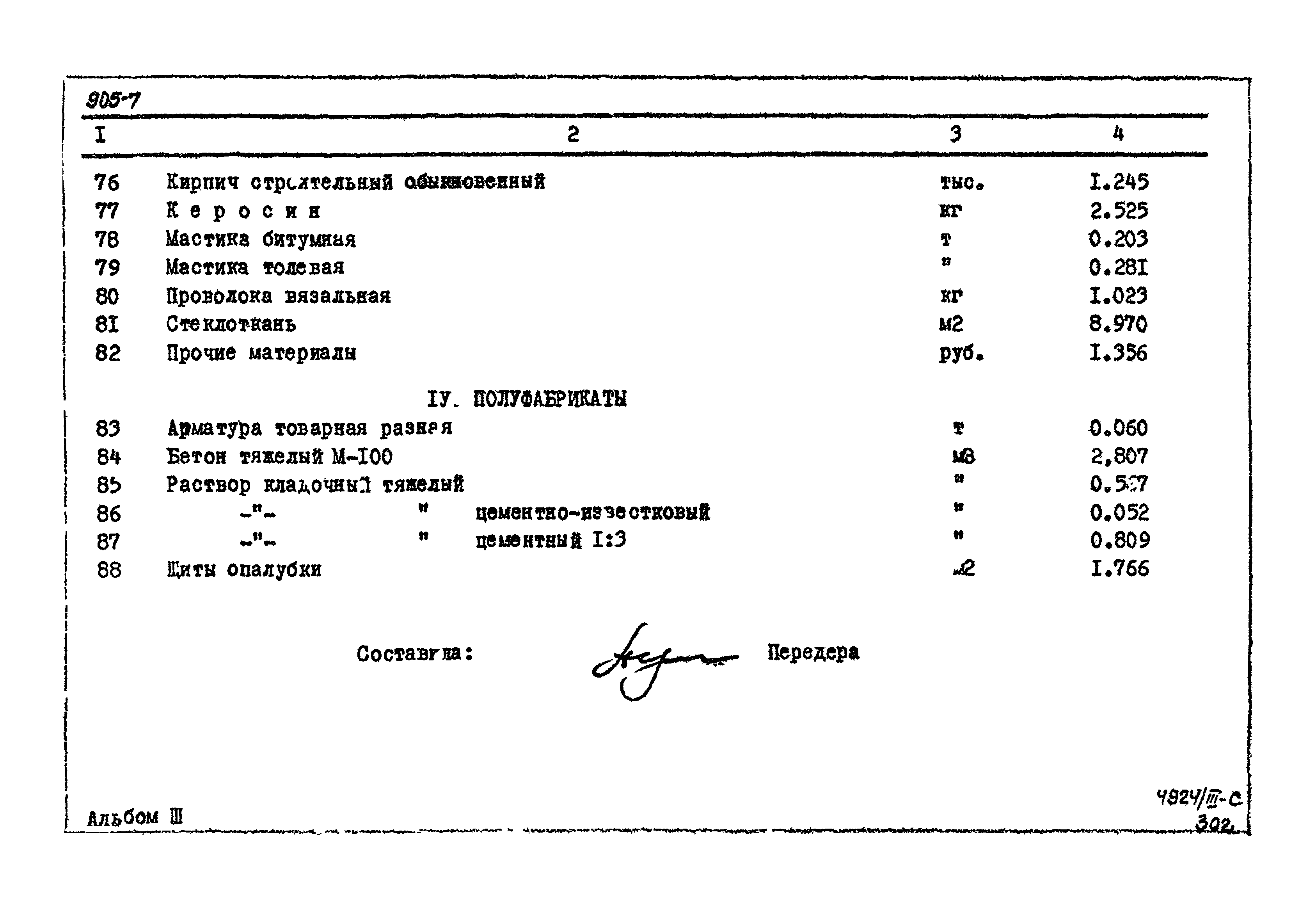 Типовой проект 905-7