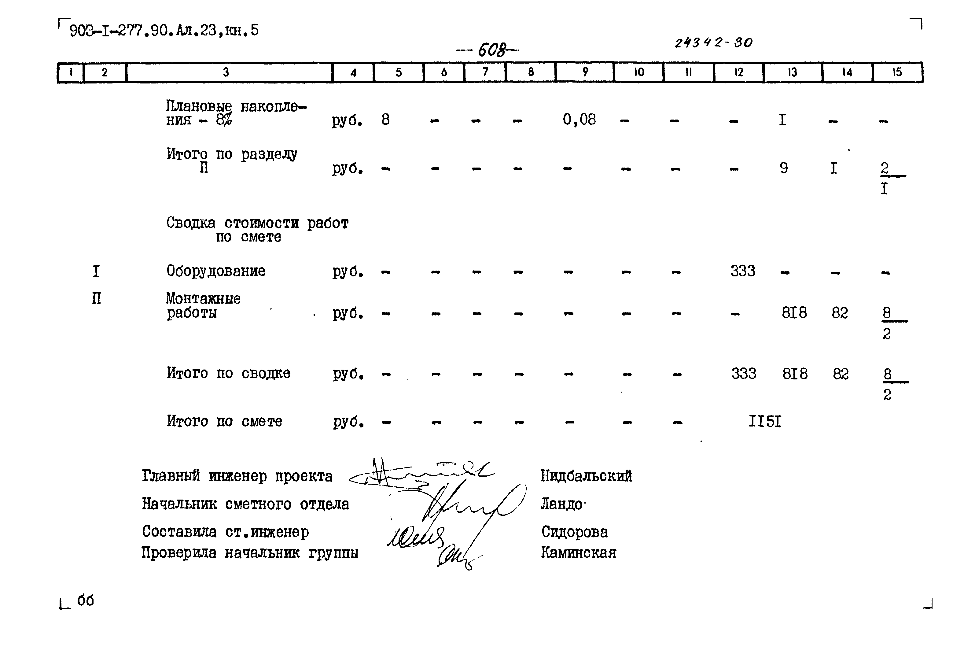 Типовой проект 903-1-277.90