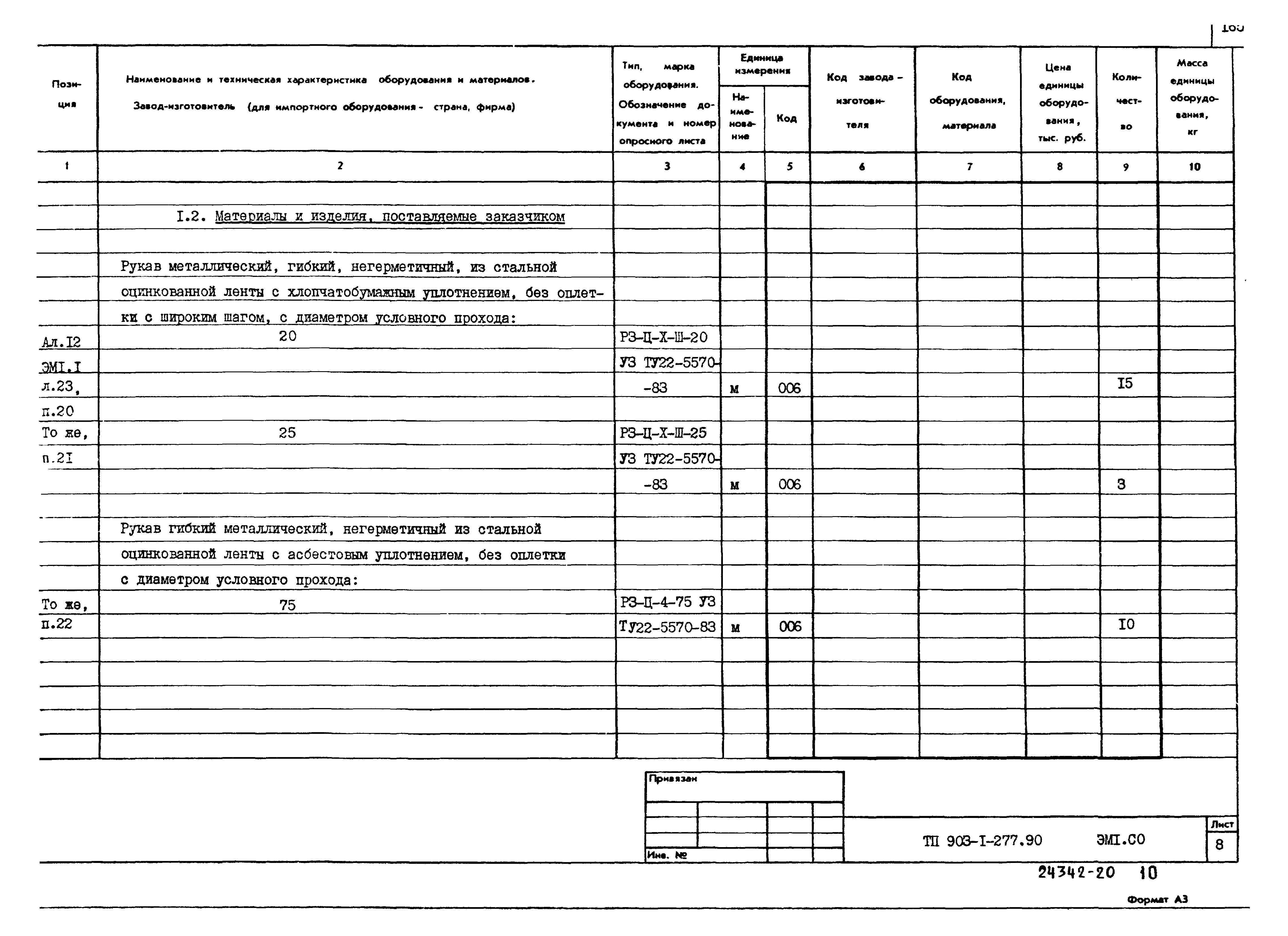 Типовой проект 903-1-277.90