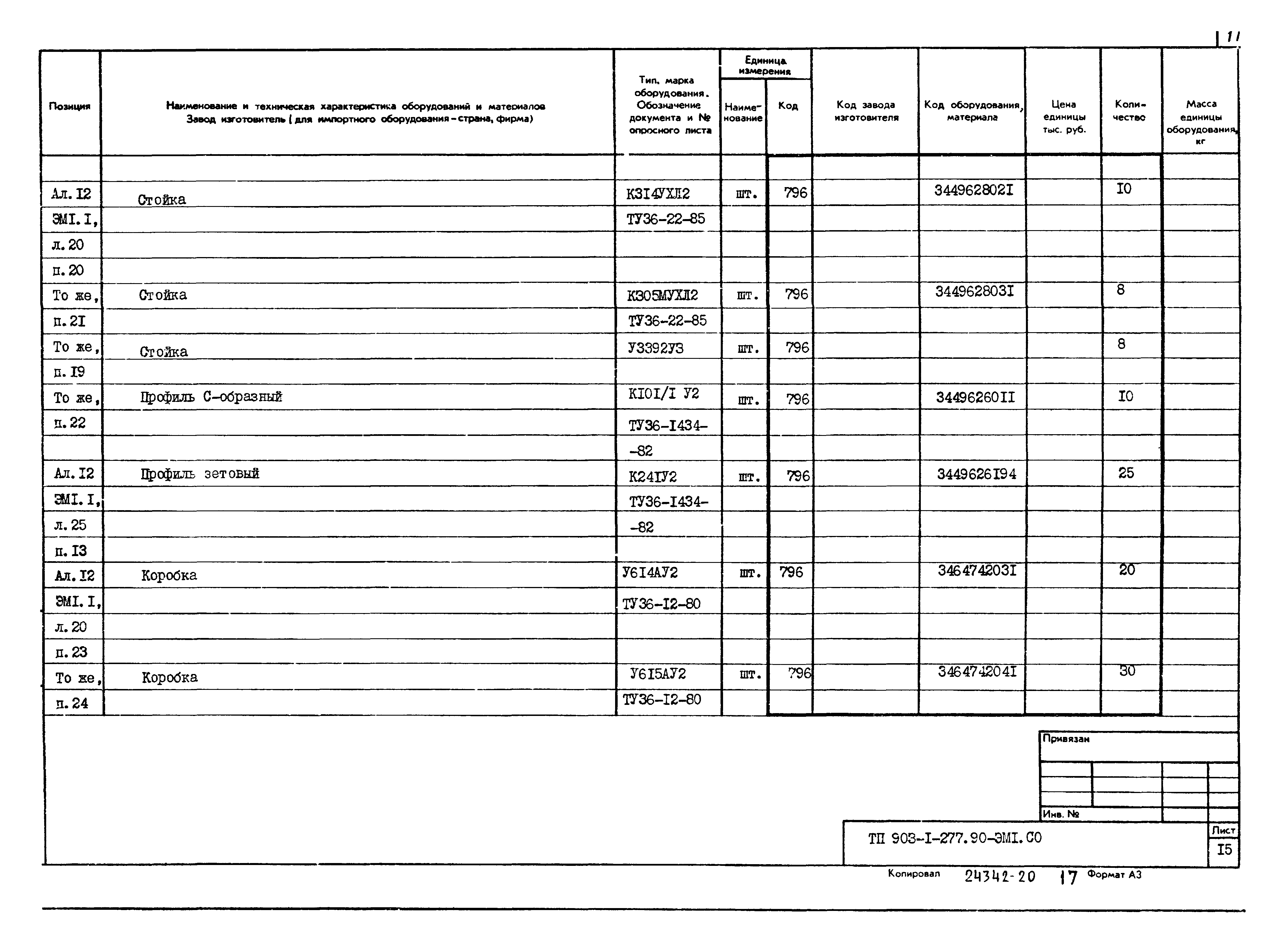 Типовой проект 903-1-277.90
