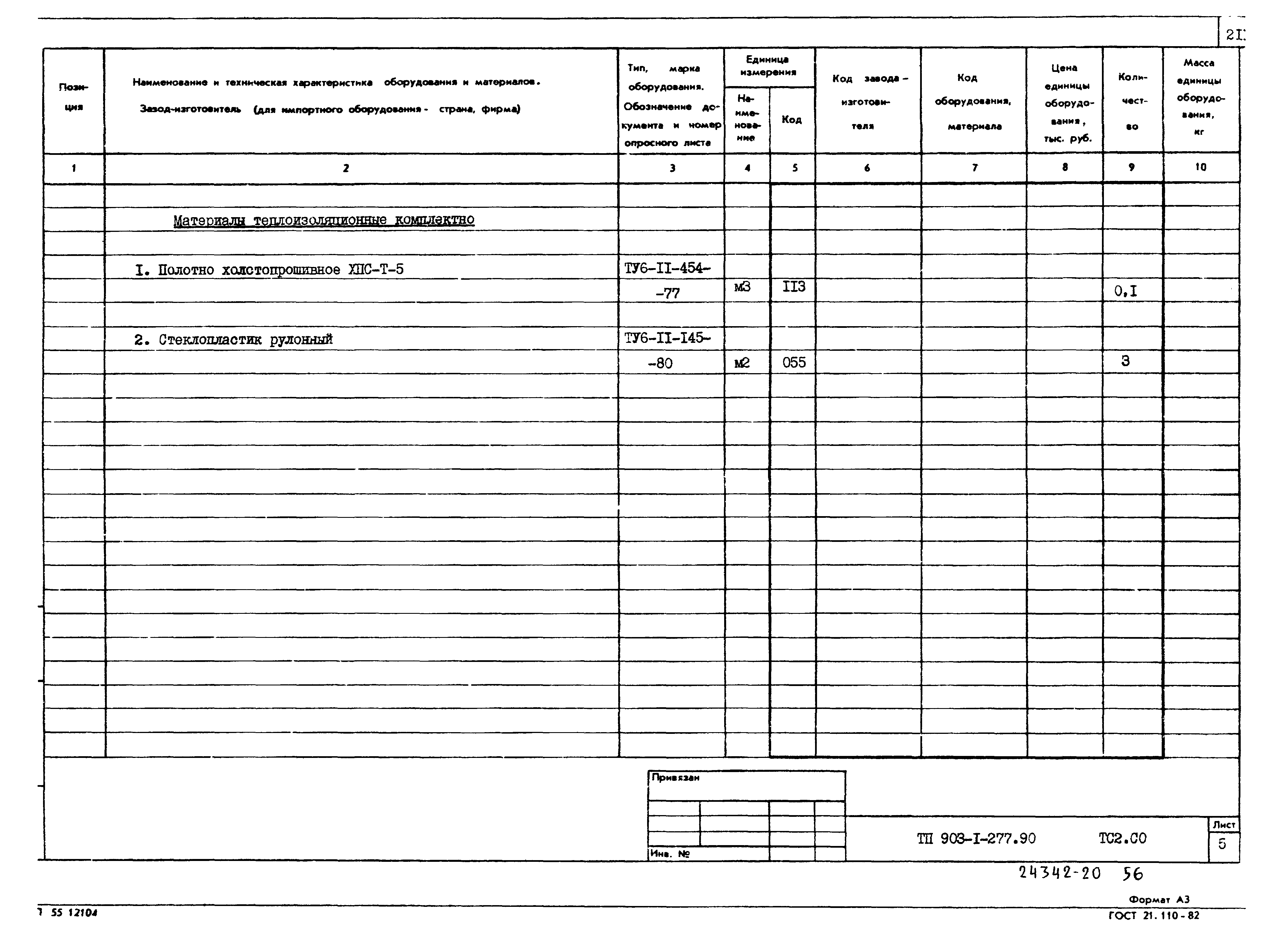 Типовой проект 903-1-277.90