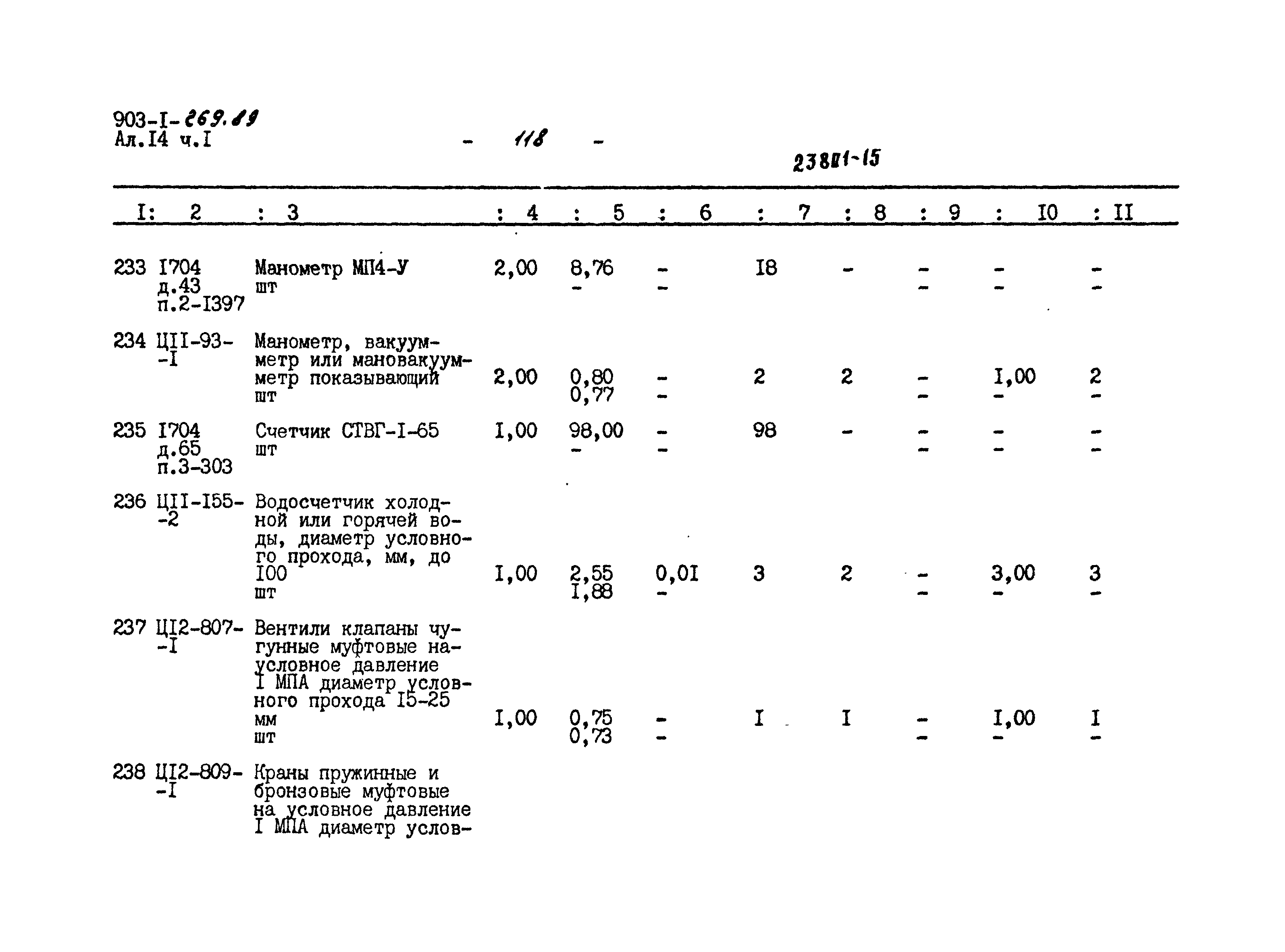 Типовой проект 903-1-269.89
