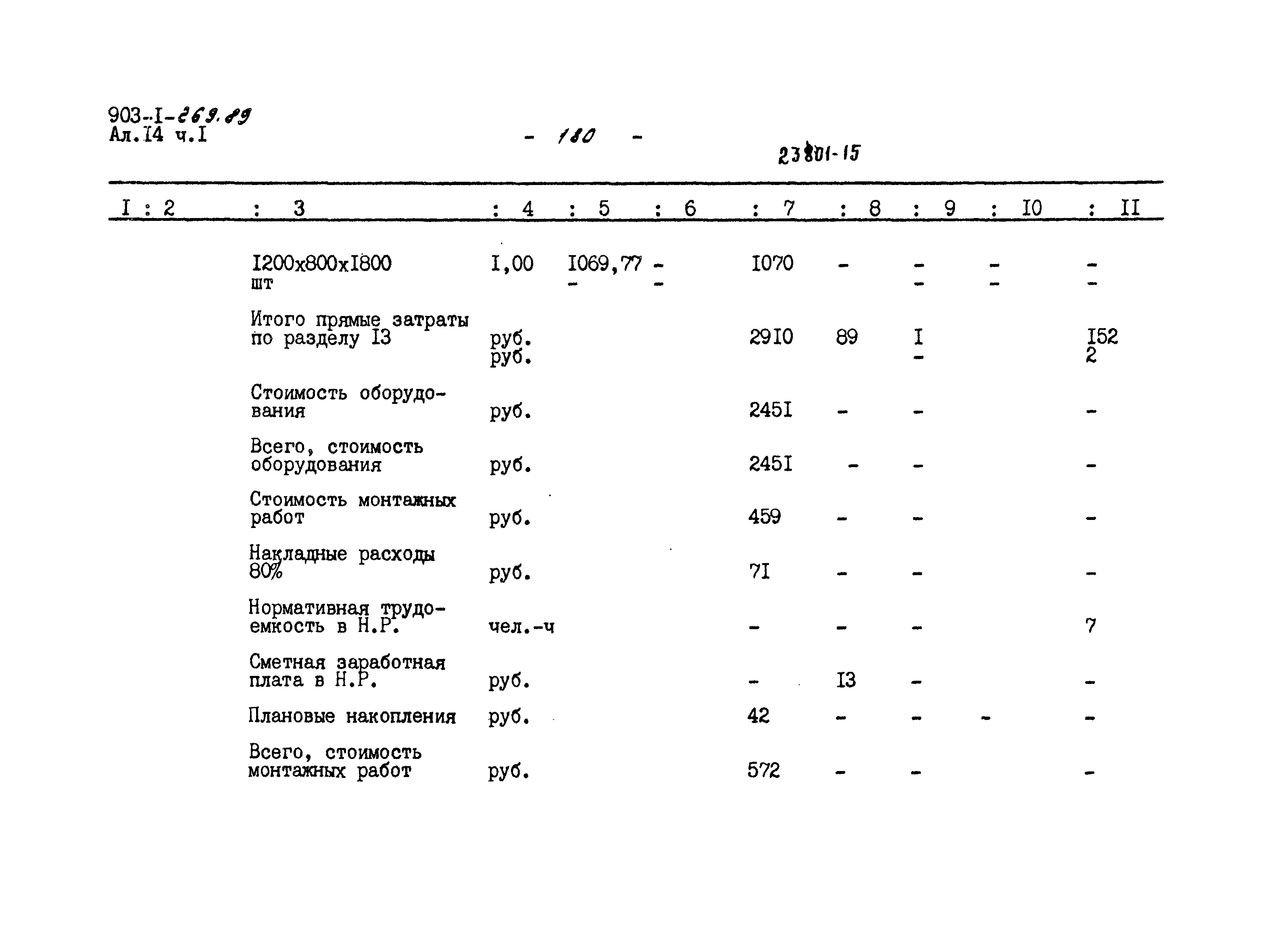 Типовой проект 903-1-269.89