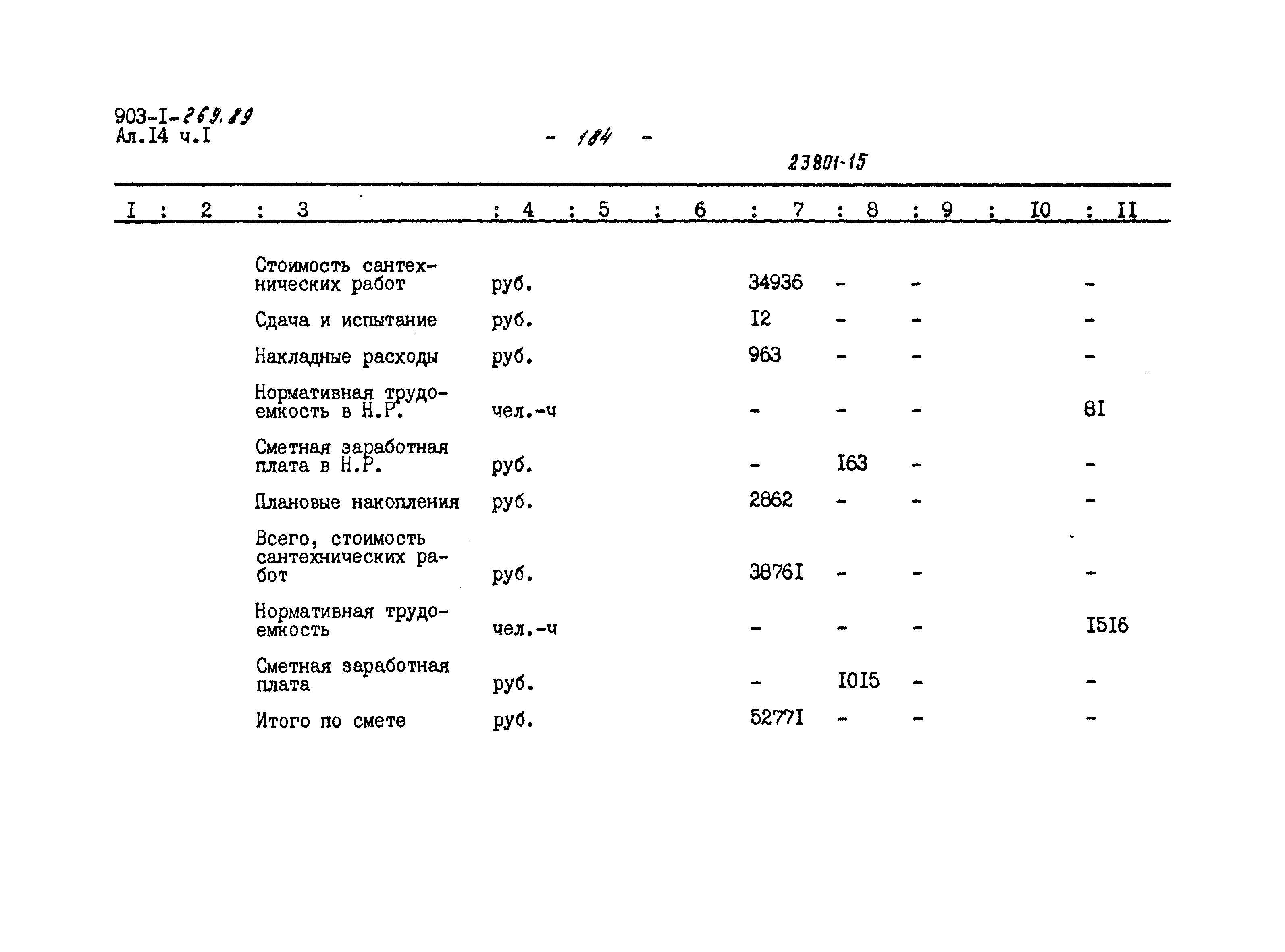 Типовой проект 903-1-269.89
