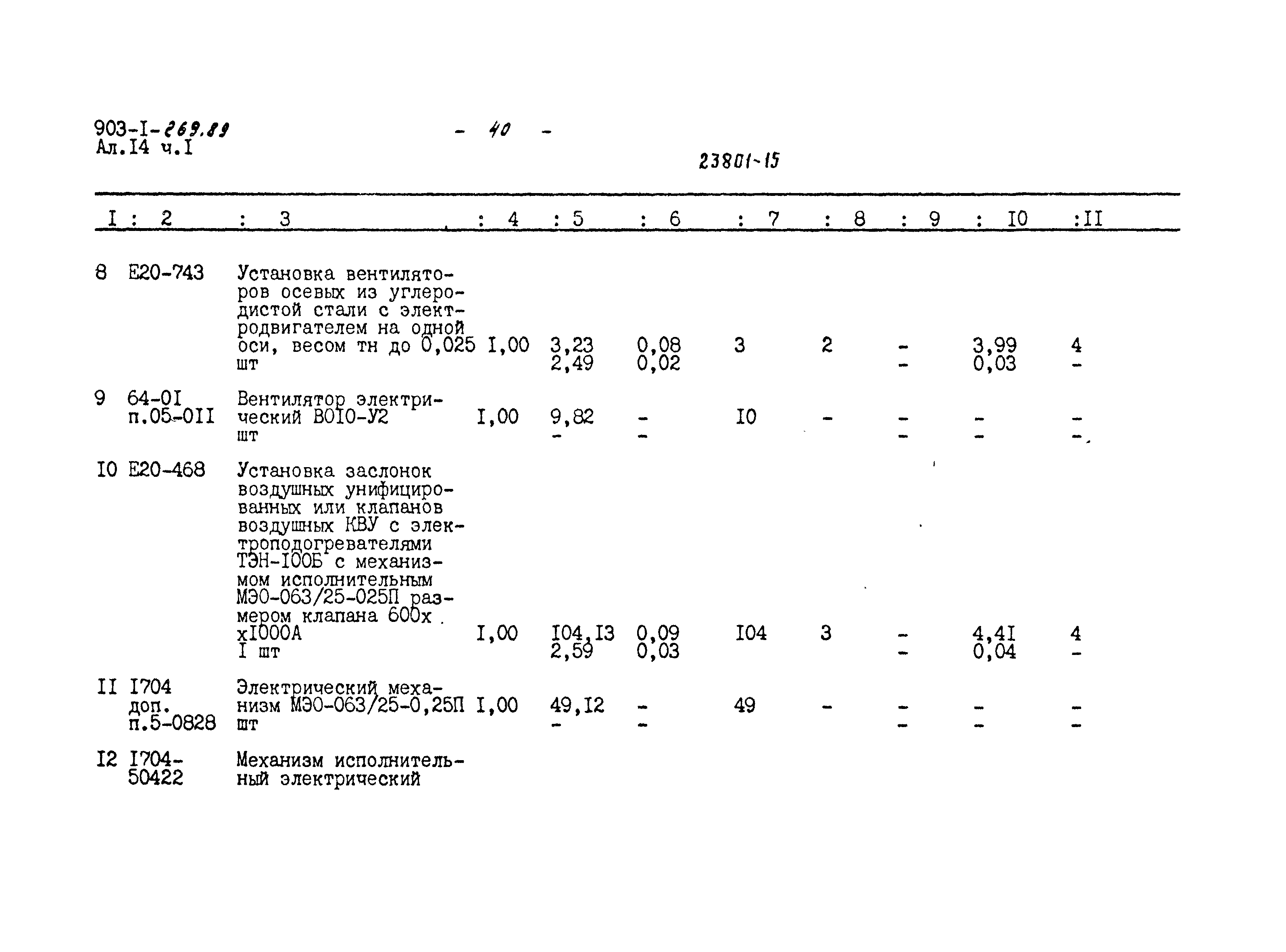 Типовой проект 903-1-269.89