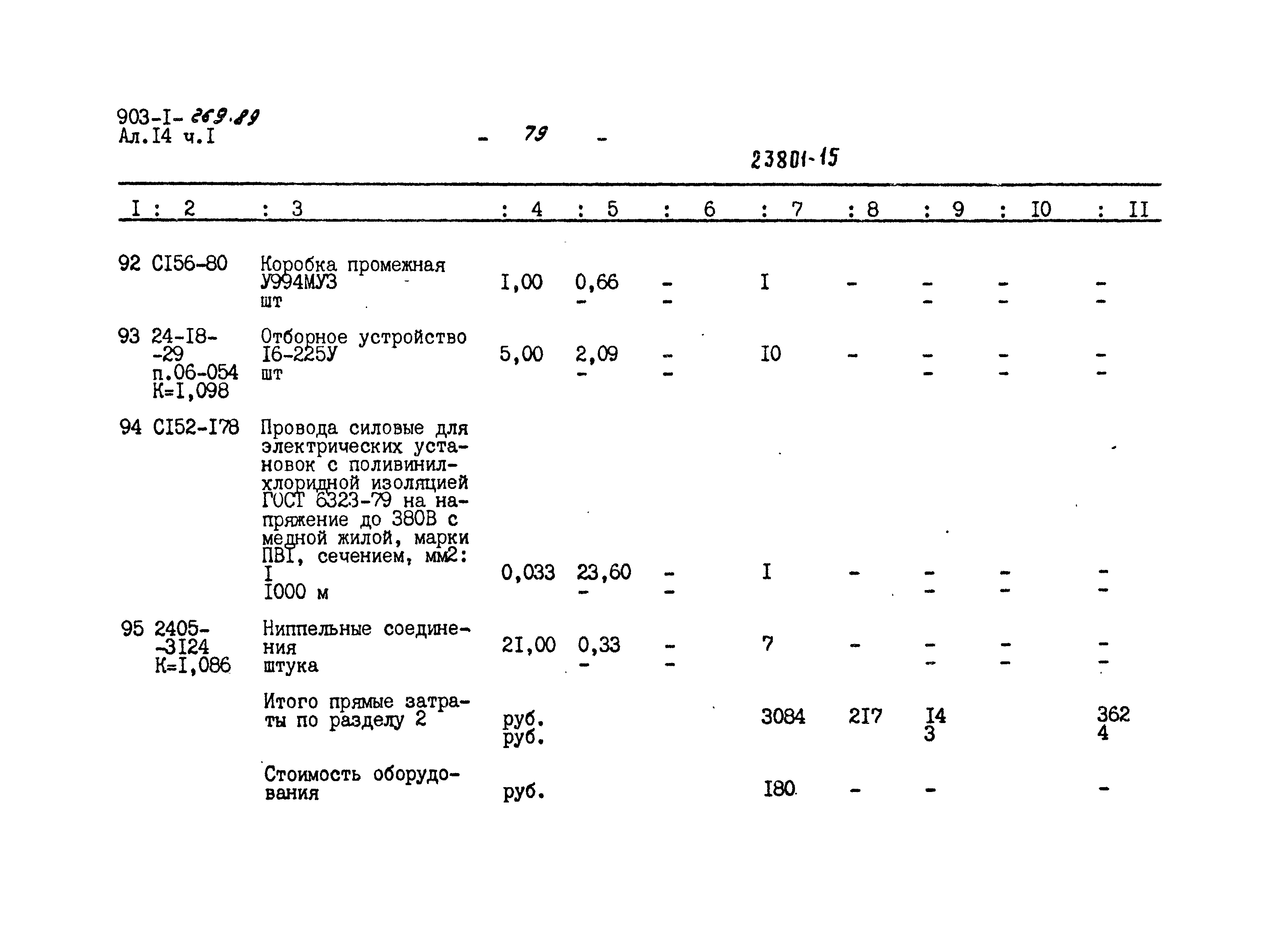 Типовой проект 903-1-269.89