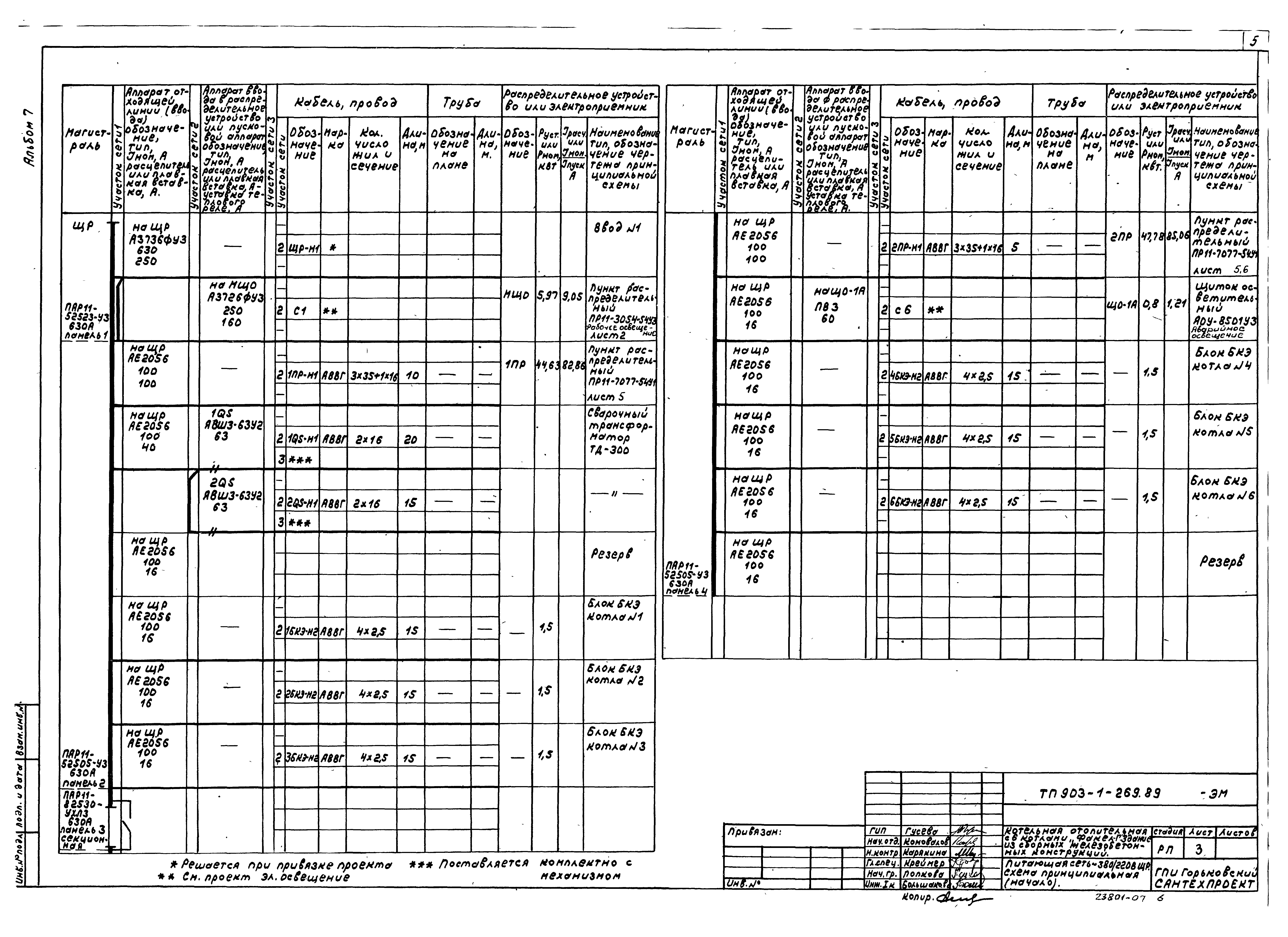 Типовой проект 903-1-269.89