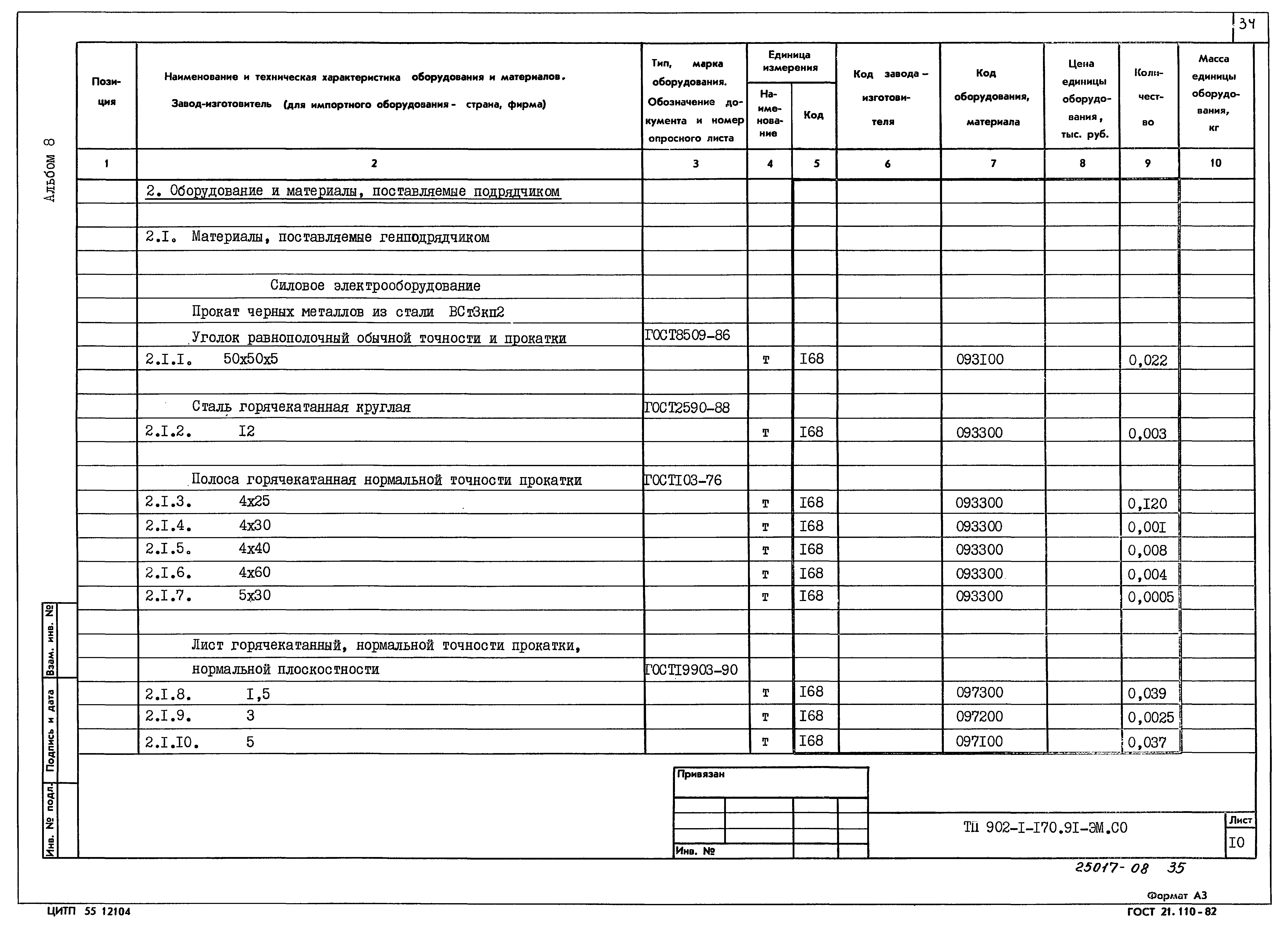 Типовой проект 902-1-173.91