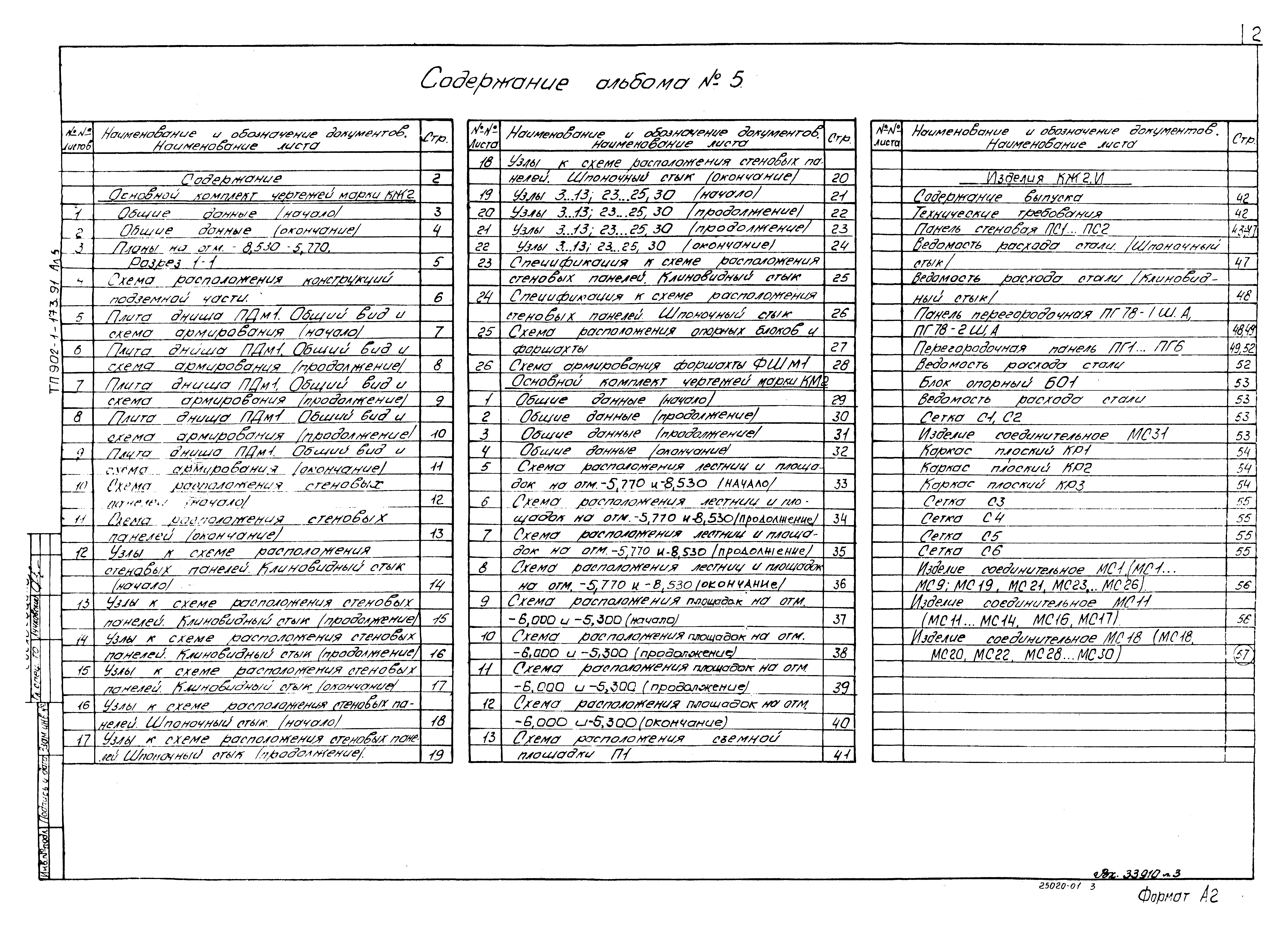 Типовой проект 902-1-173.91