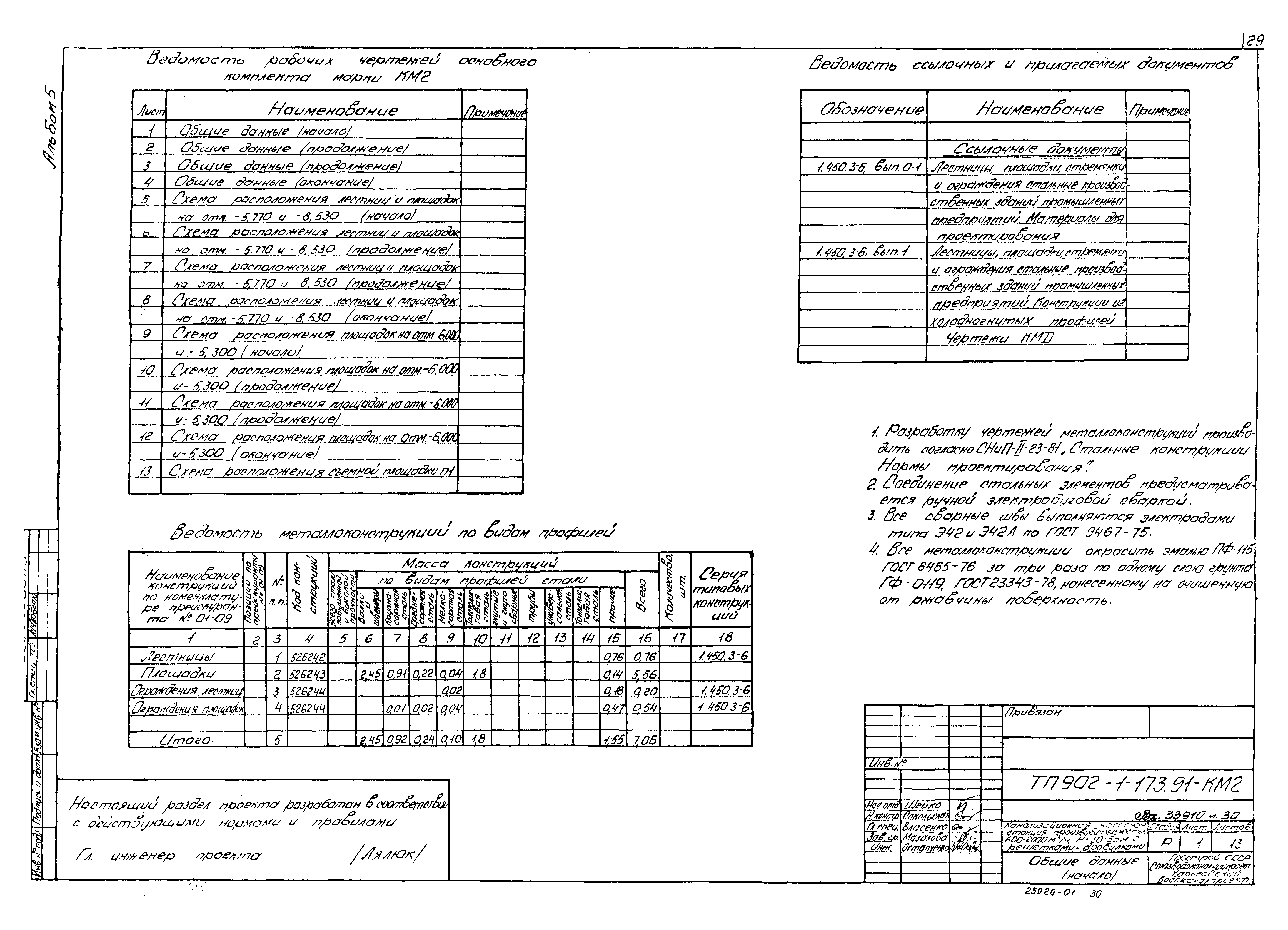 Типовой проект 902-1-173.91
