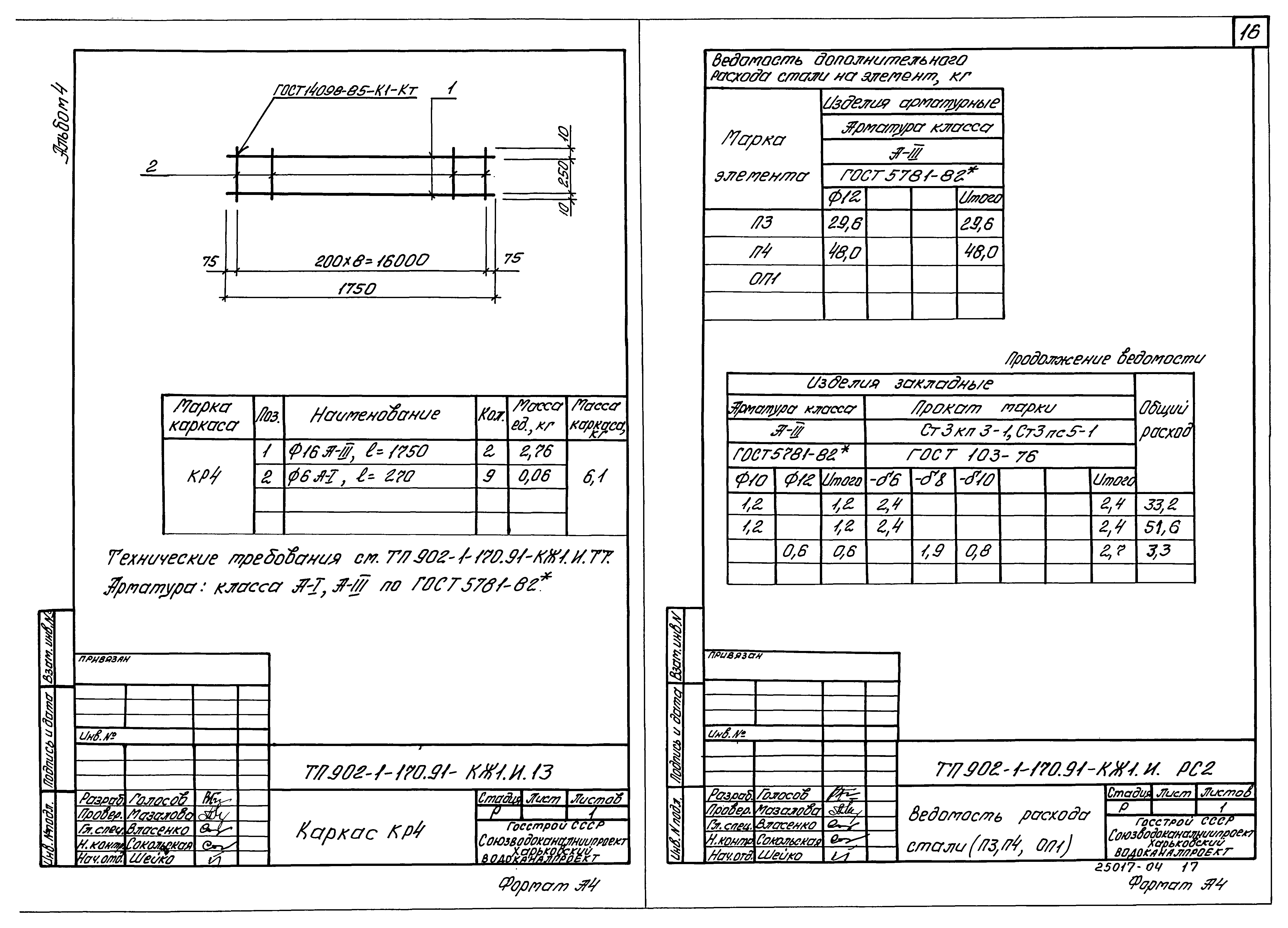 Типовой проект 902-1-173.91