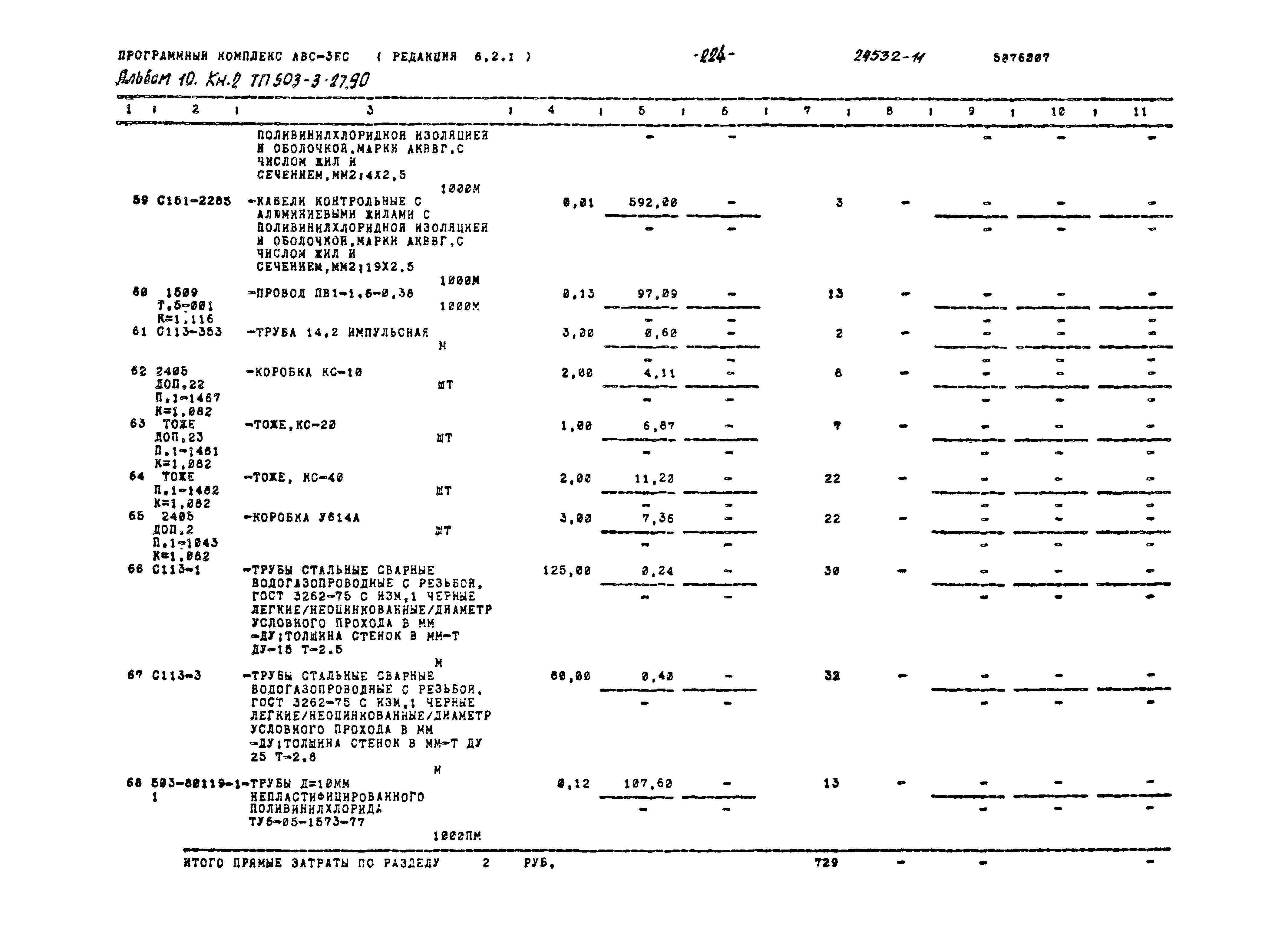 Типовой проект 503-3-27.90