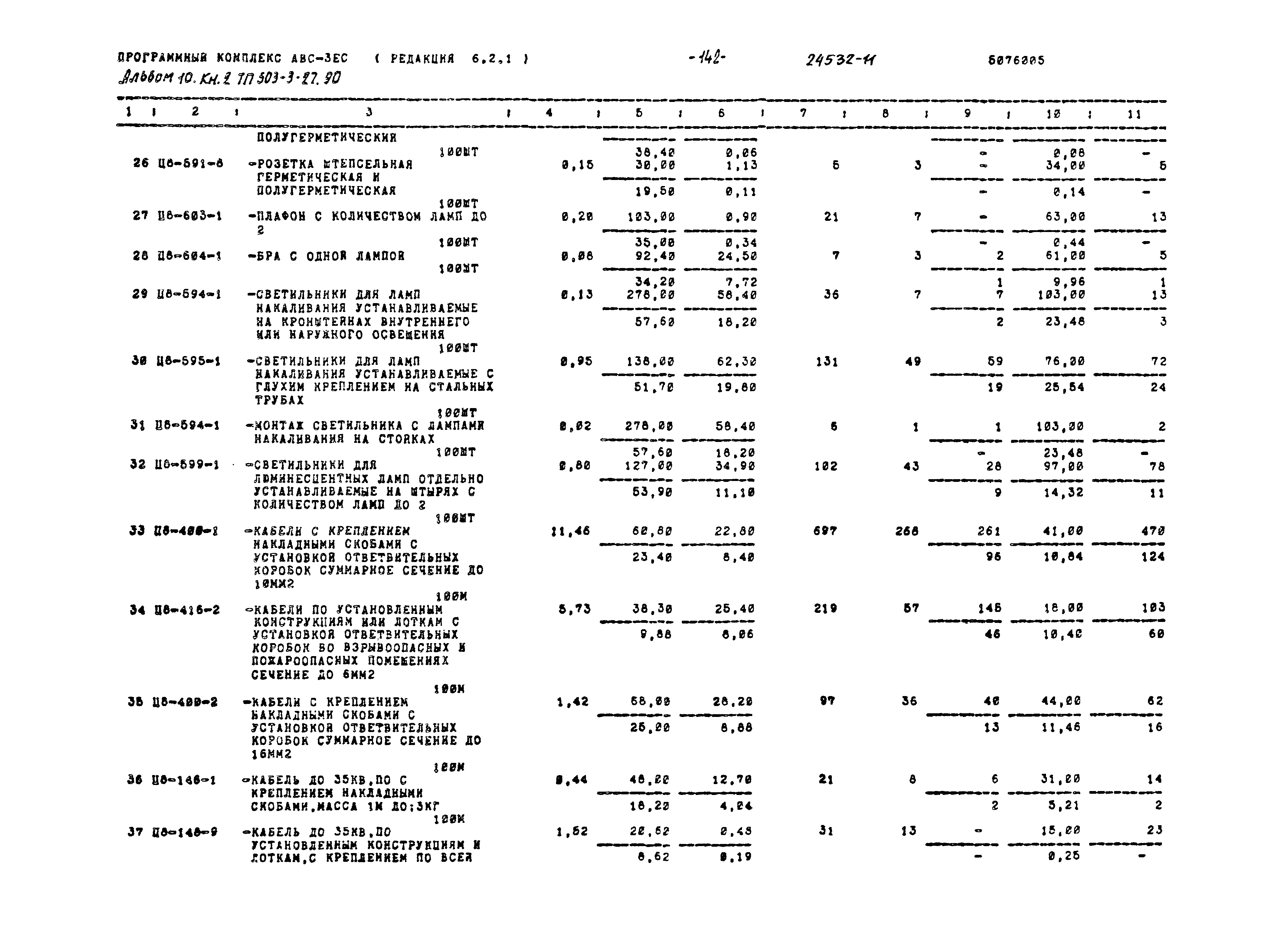 Типовой проект 503-3-27.90