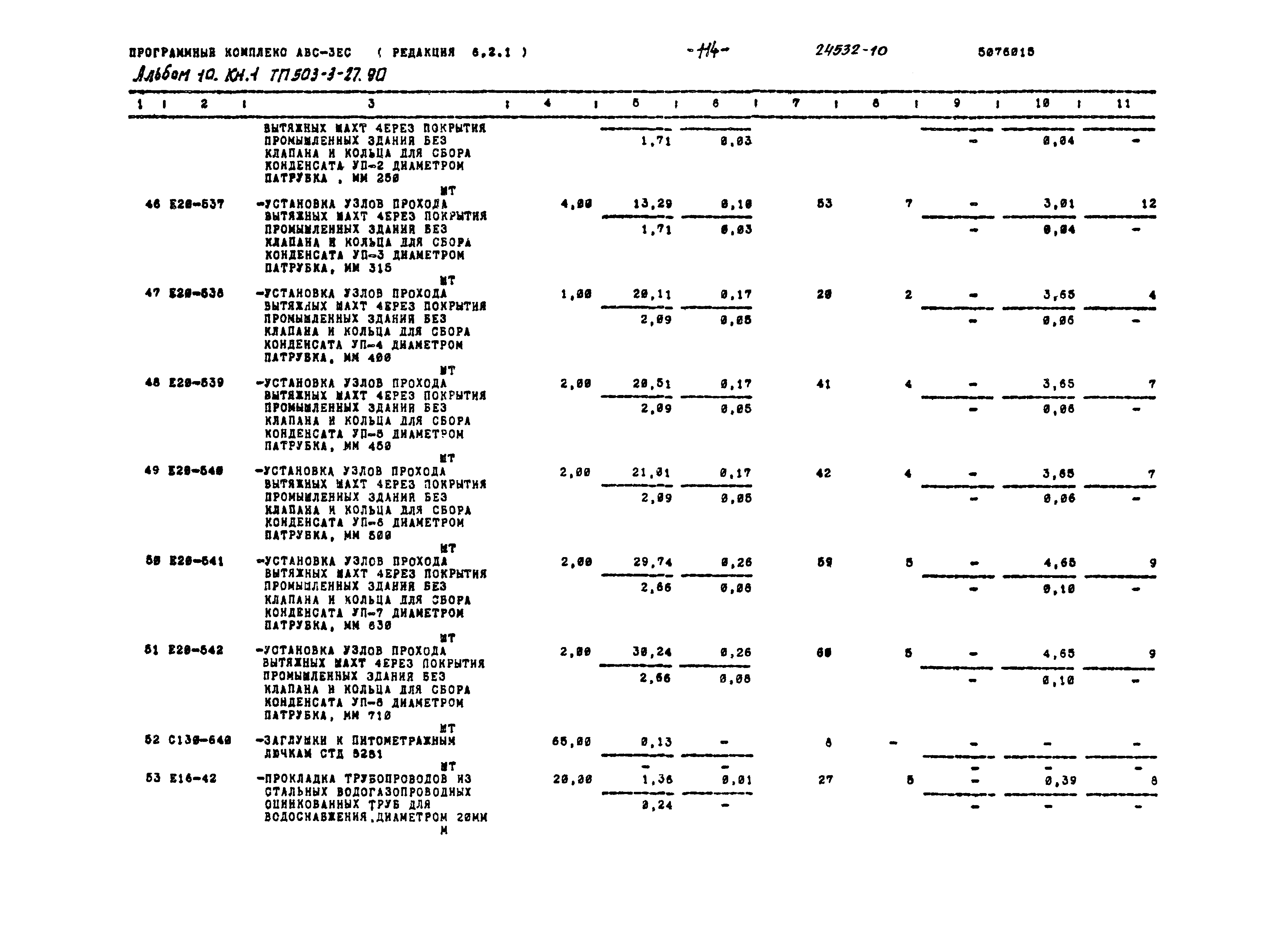 Типовой проект 503-3-27.90