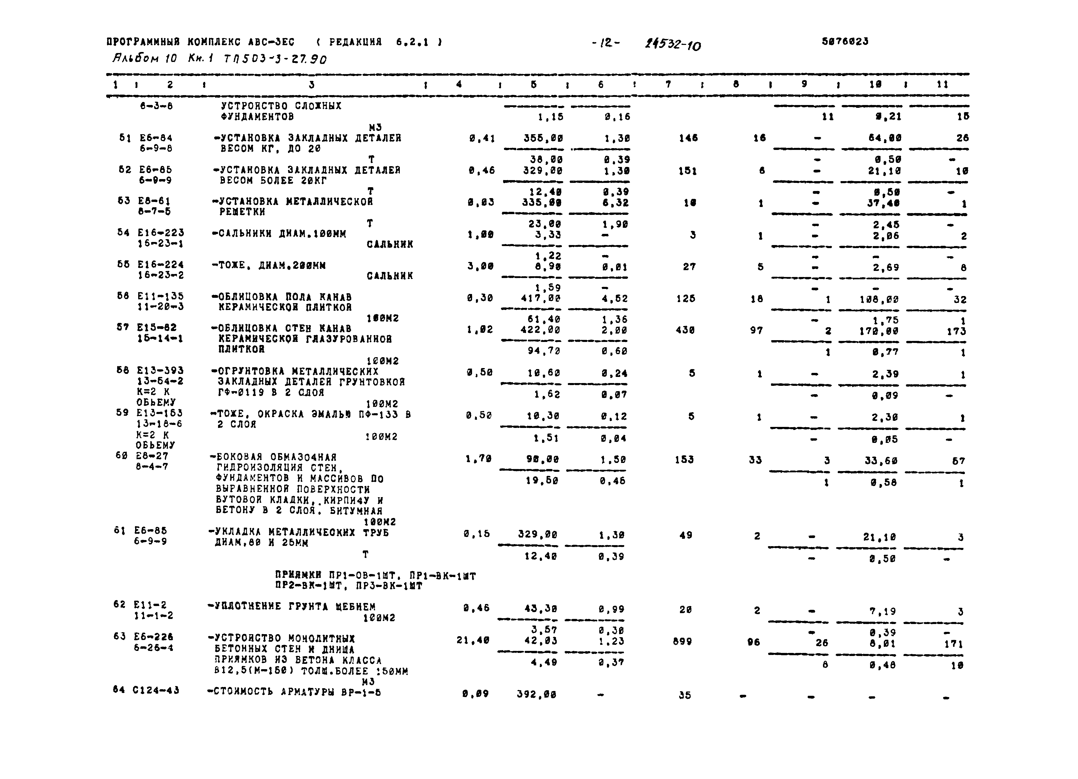 Типовой проект 503-3-27.90
