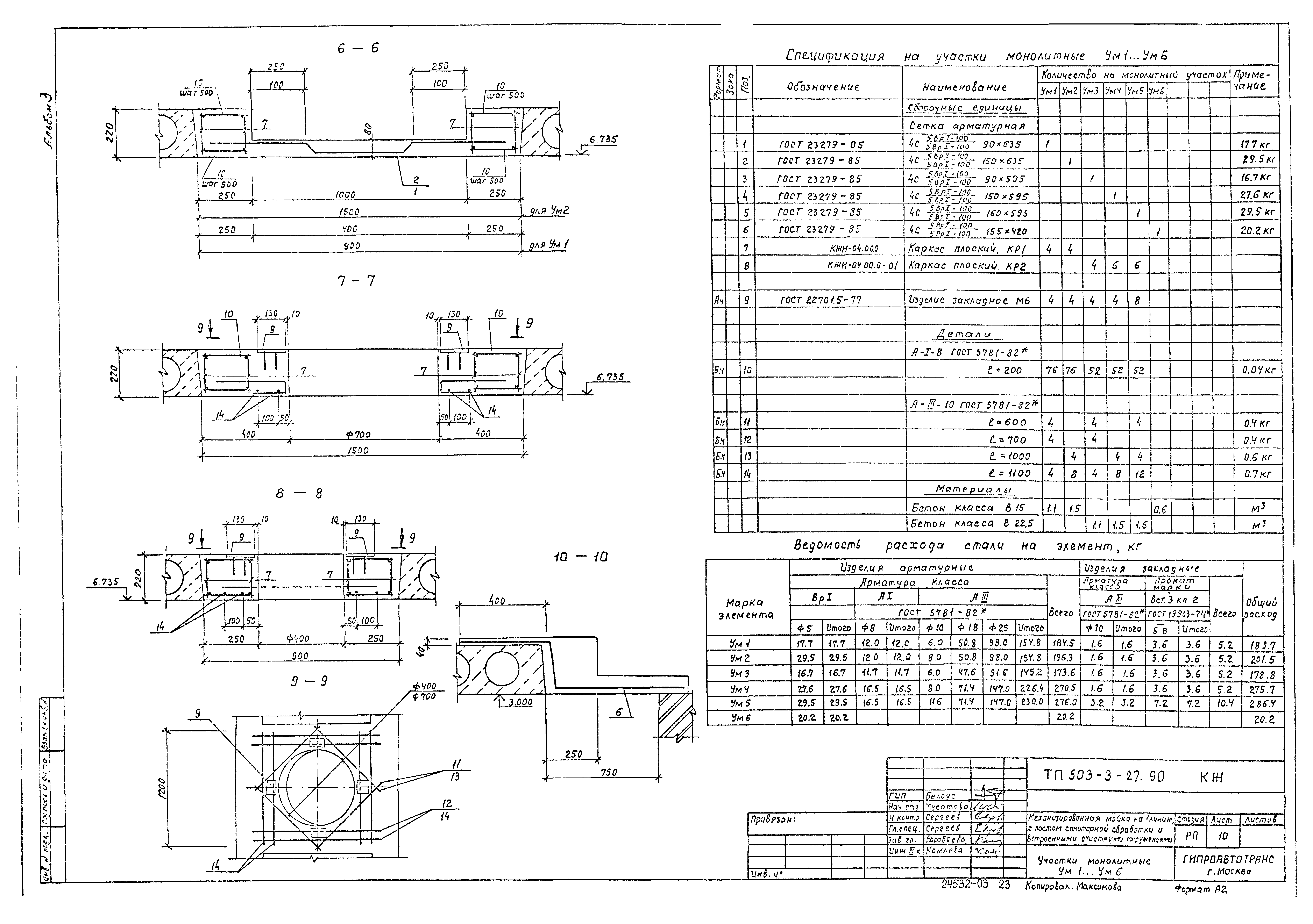 Типовой проект 503-3-27.90