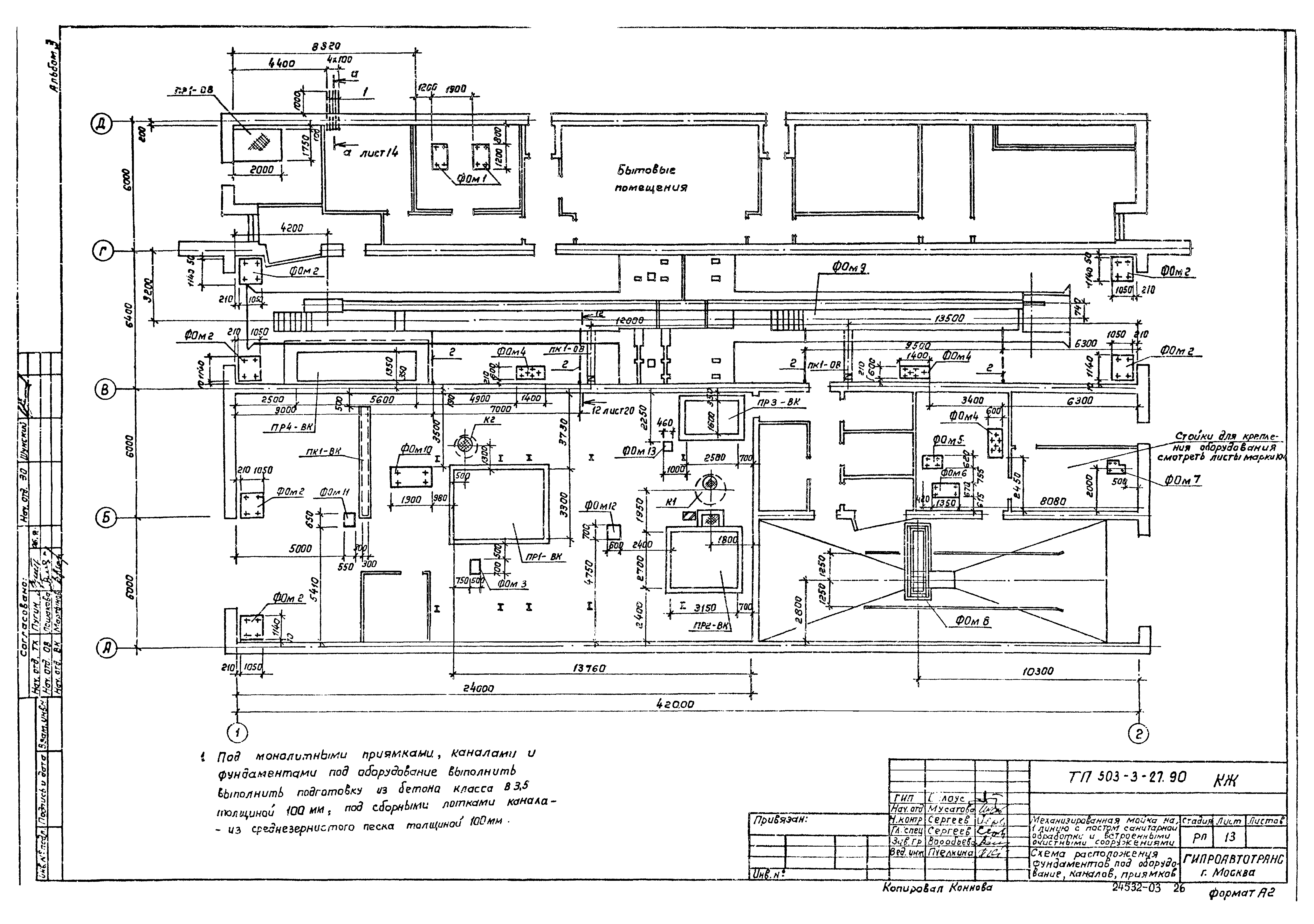 Типовой проект 503-3-27.90