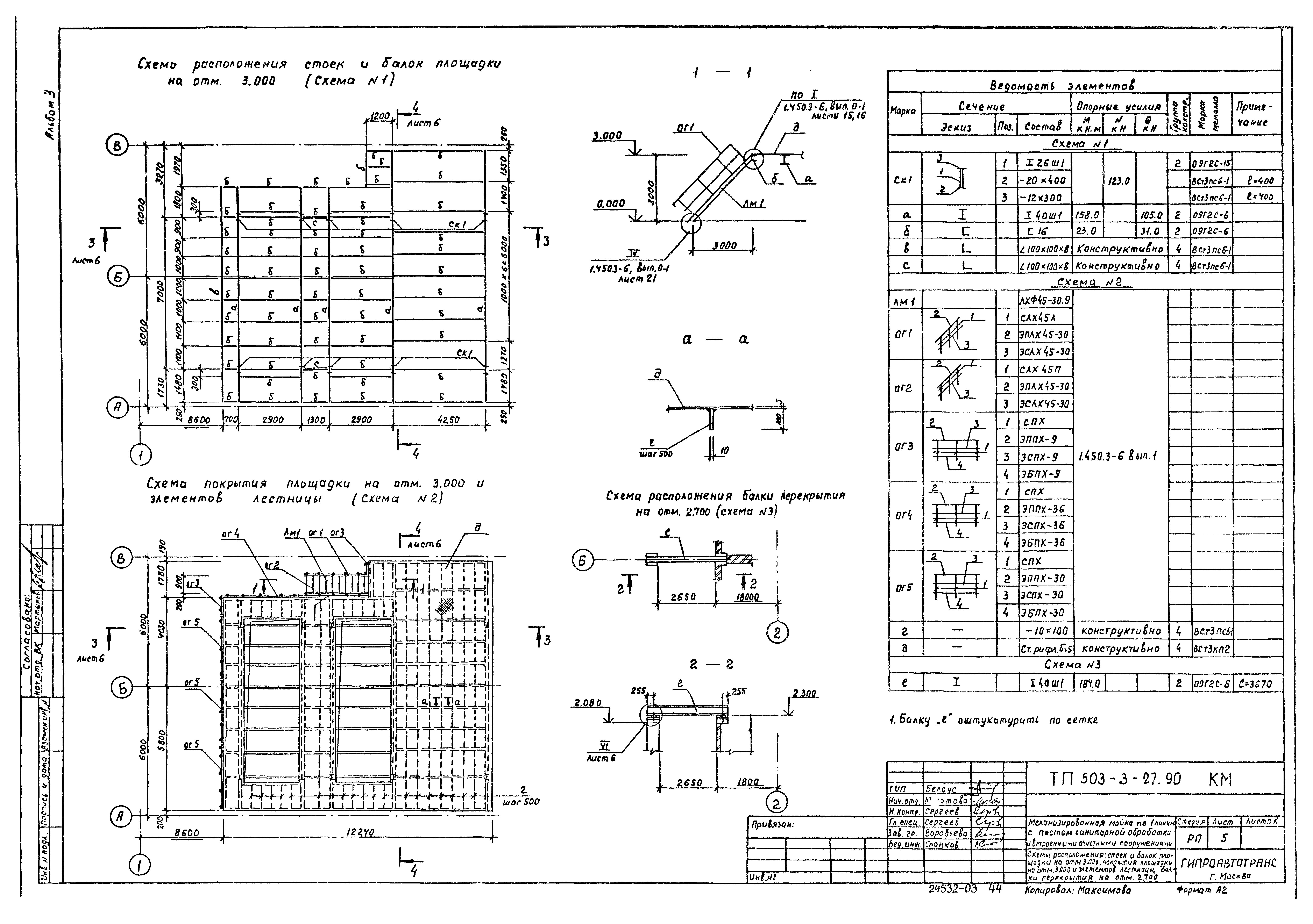 Типовой проект 503-3-27.90