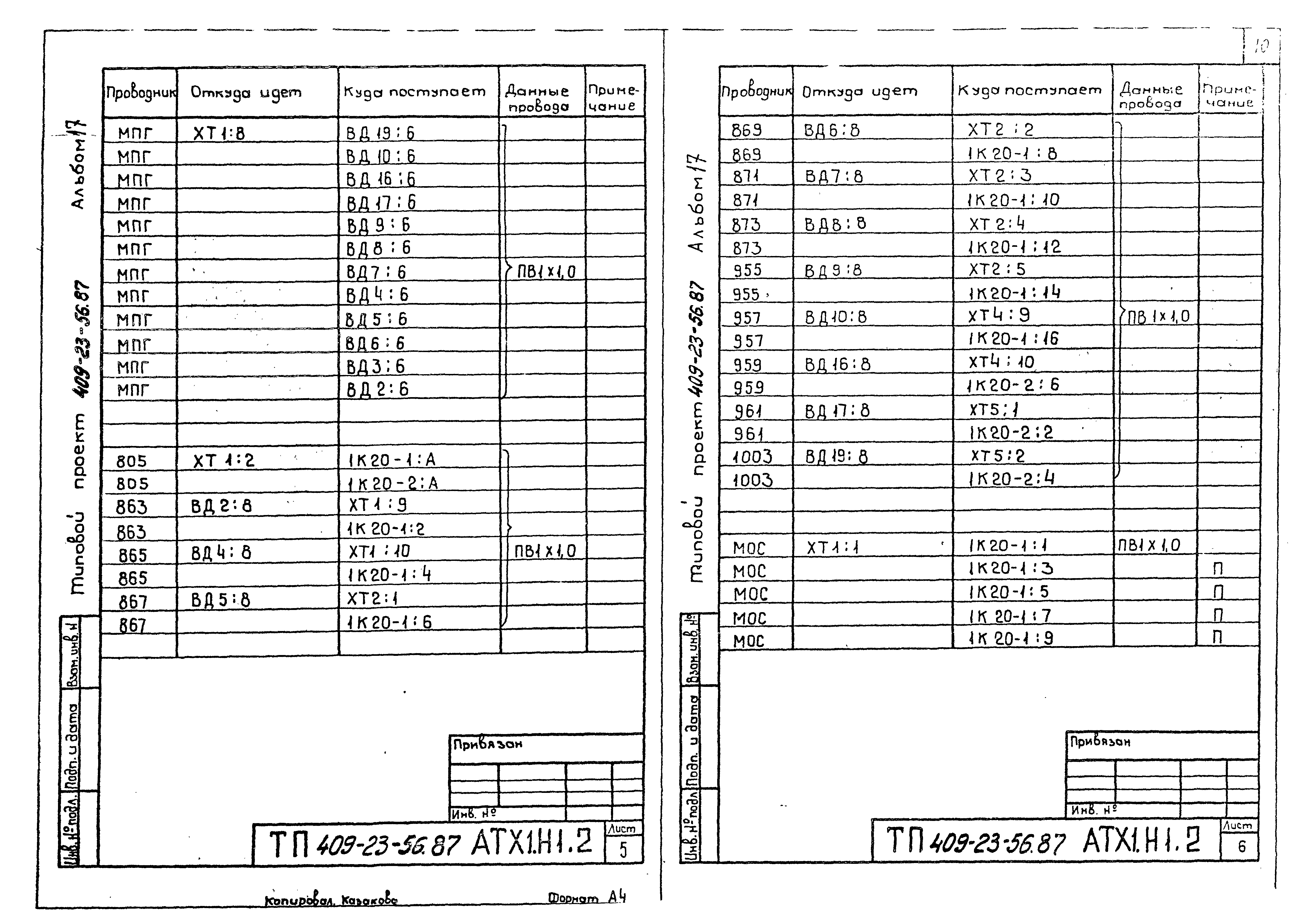 Типовой проект 409-23-56.87