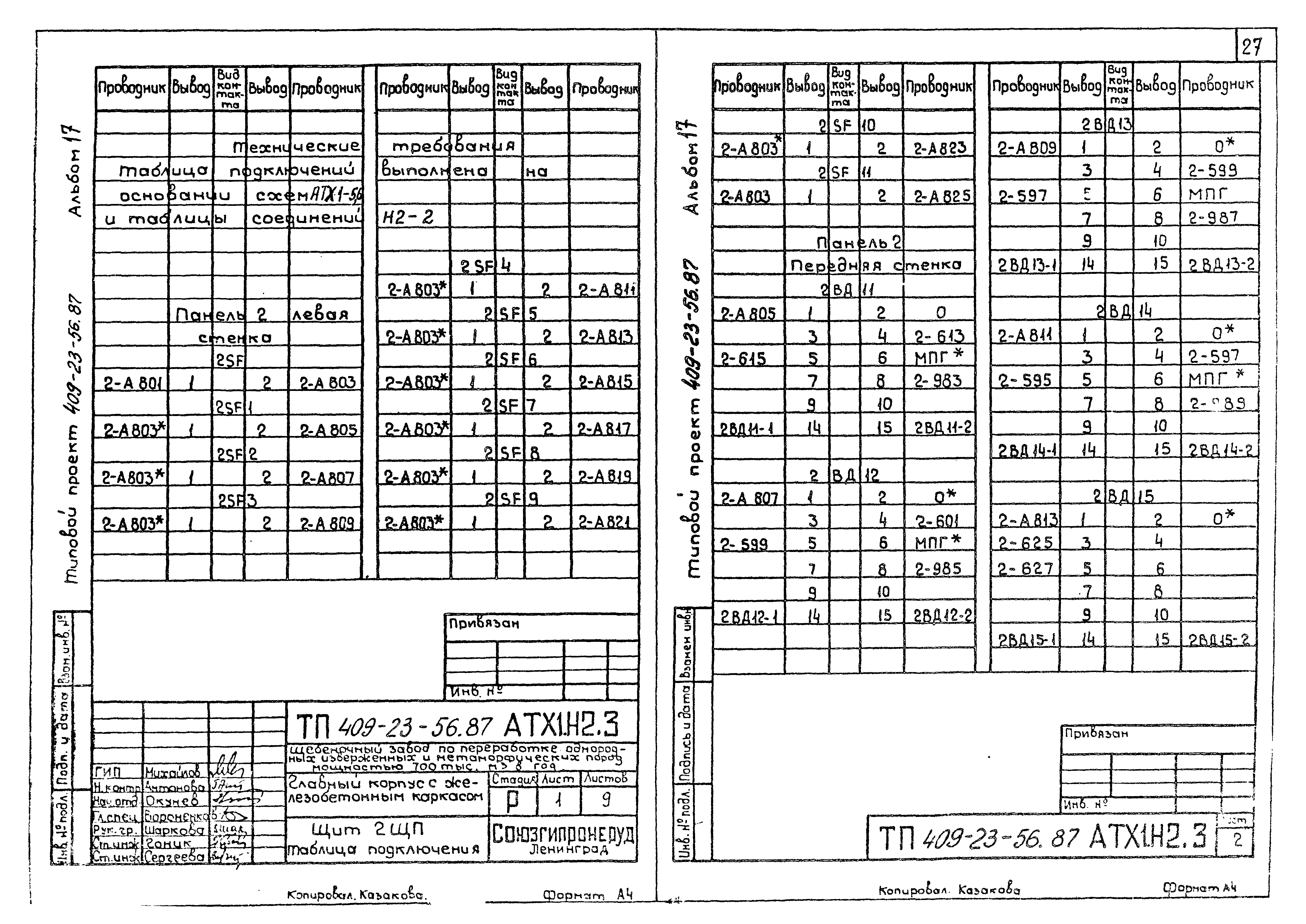 Типовой проект 409-23-56.87