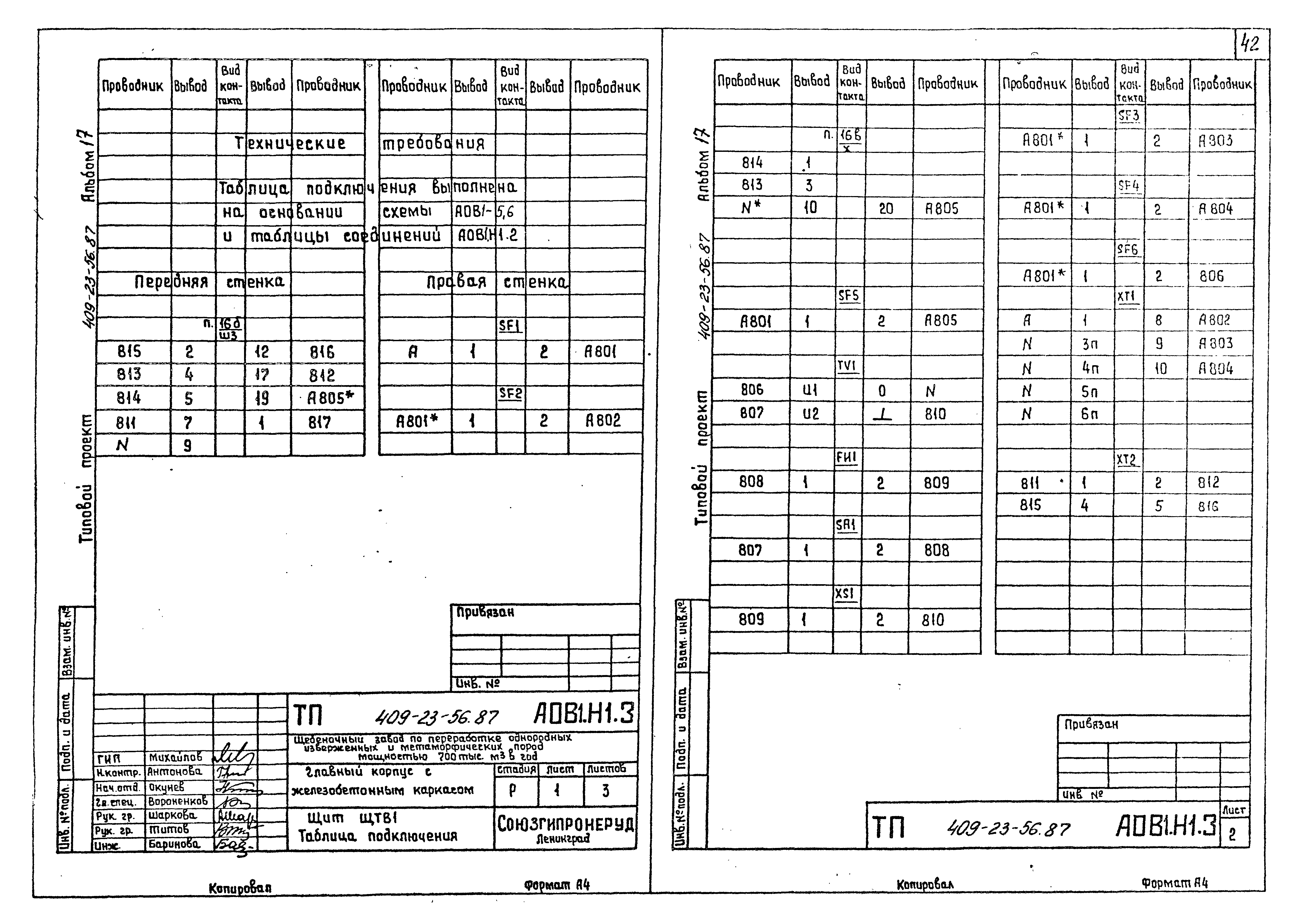 Типовой проект 409-23-56.87