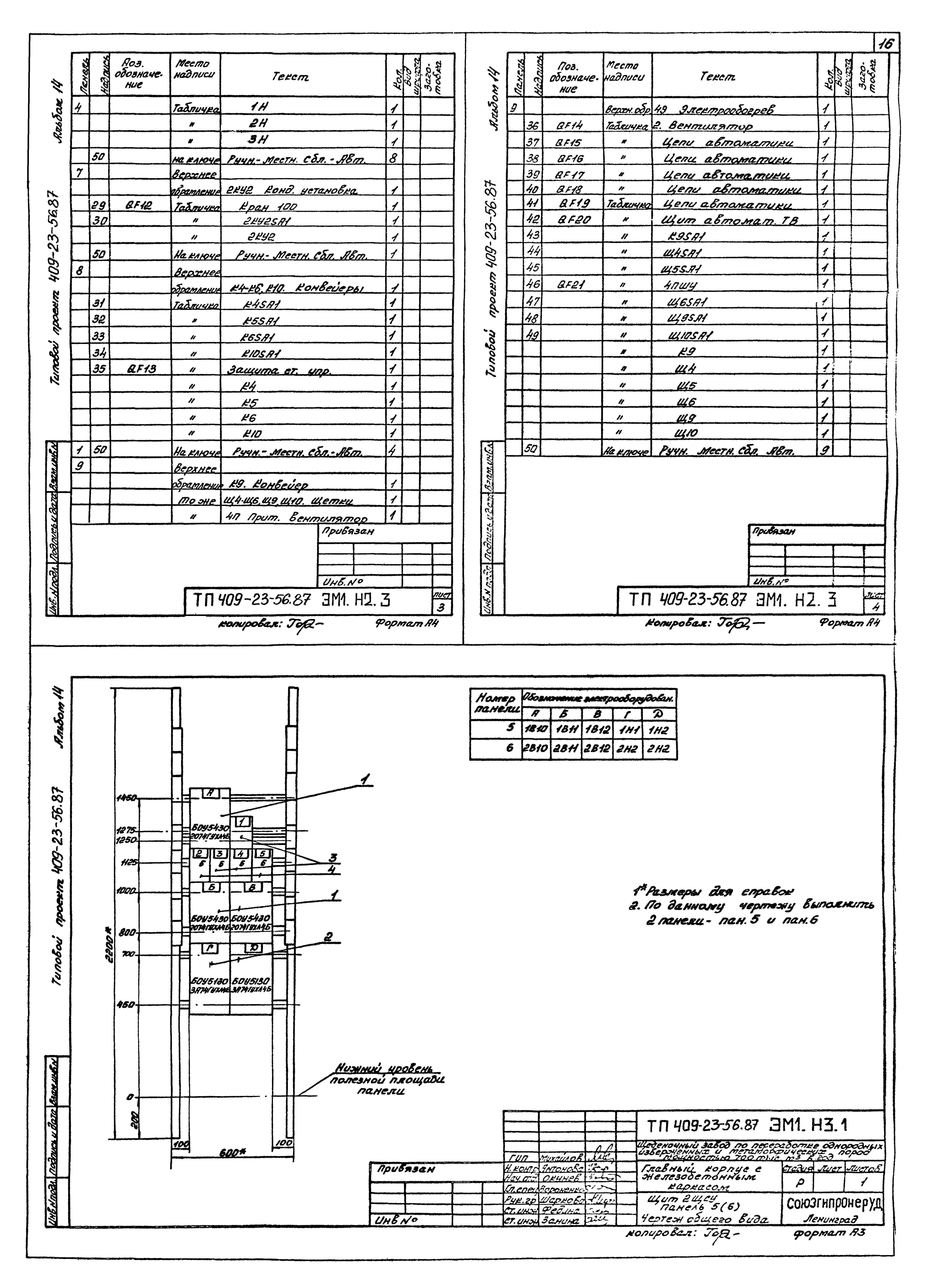 Типовой проект 409-23-56.87