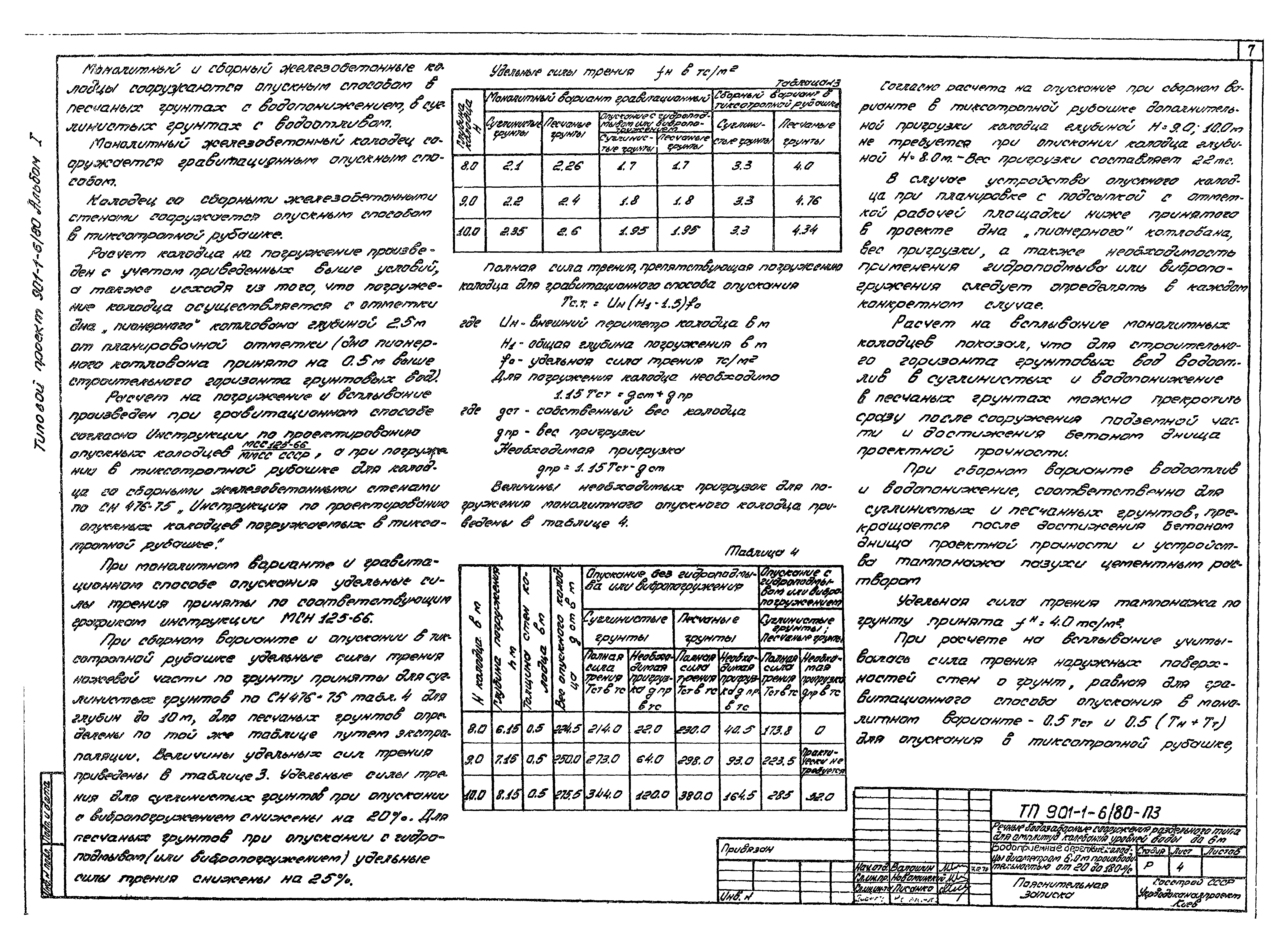 Типовой проект 901-1-6/80