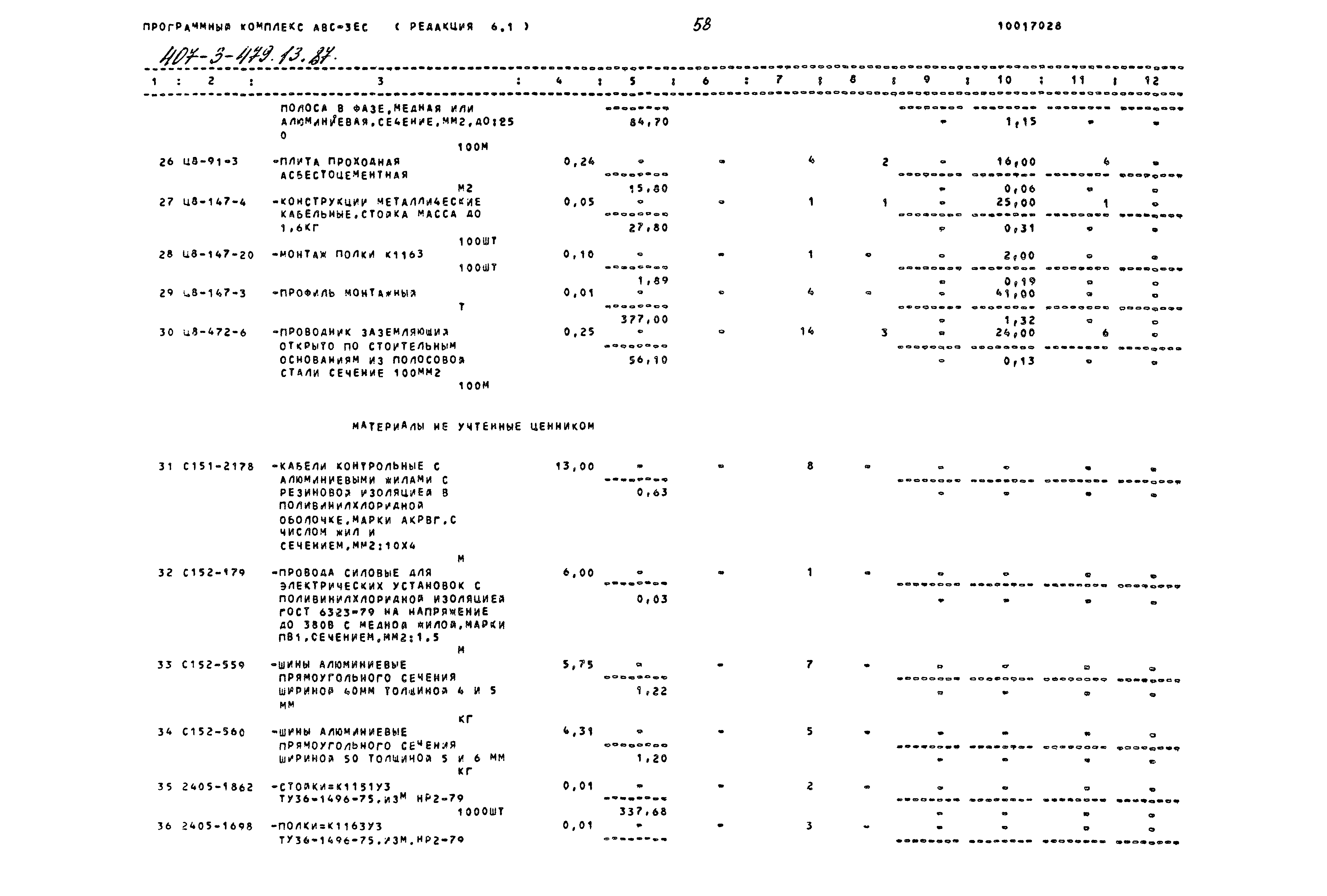 Типовой проект 407-3-479.13.87