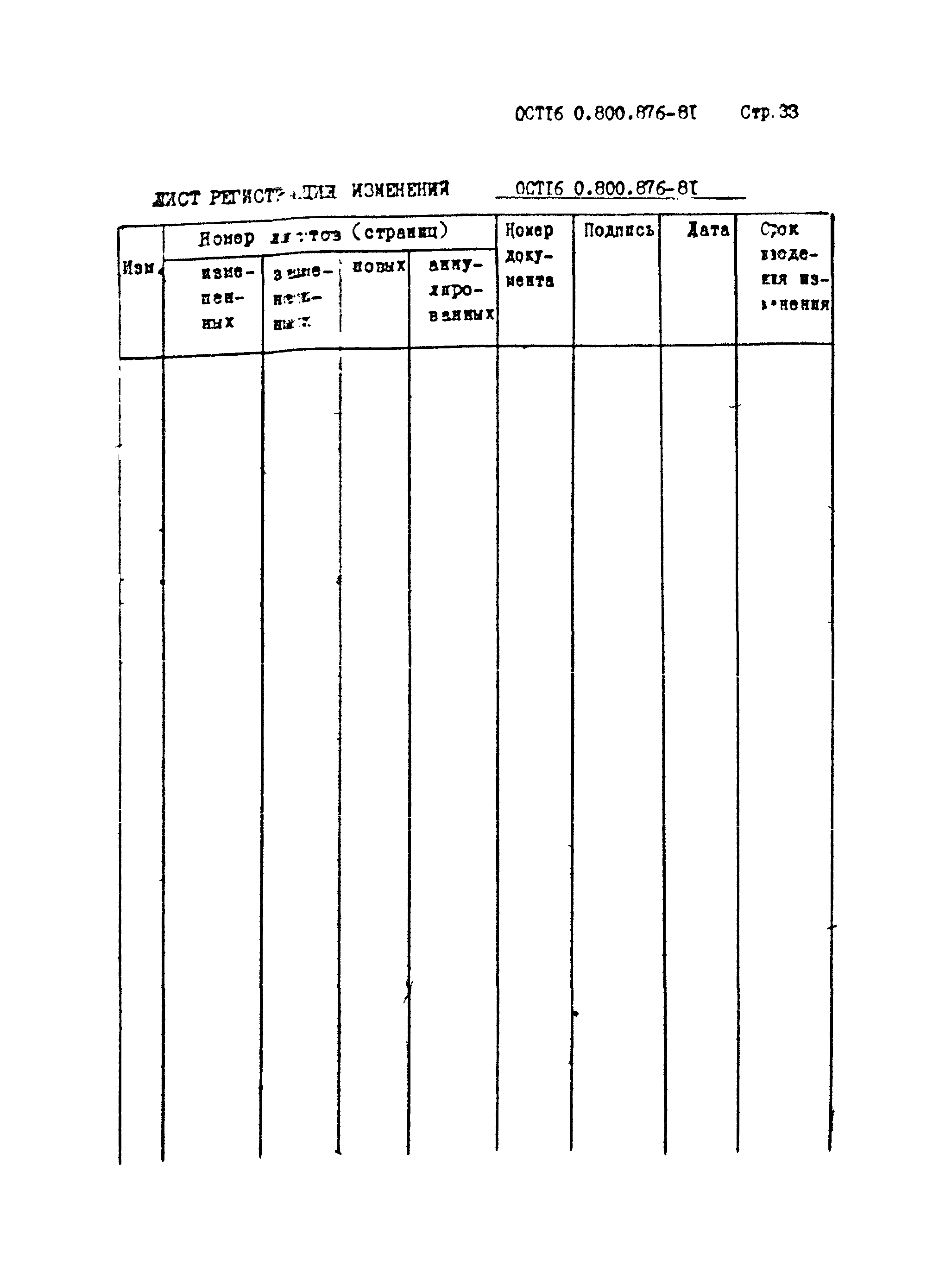 ОСТ 16-0.800.876-81