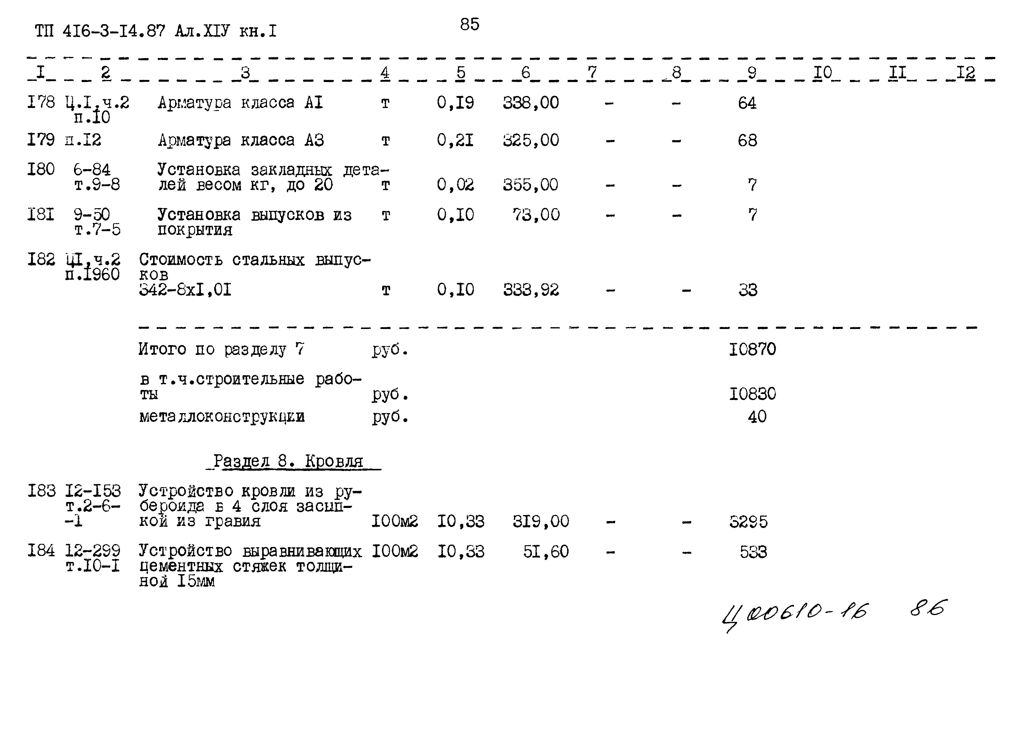 Типовой проект 416-3-14.87