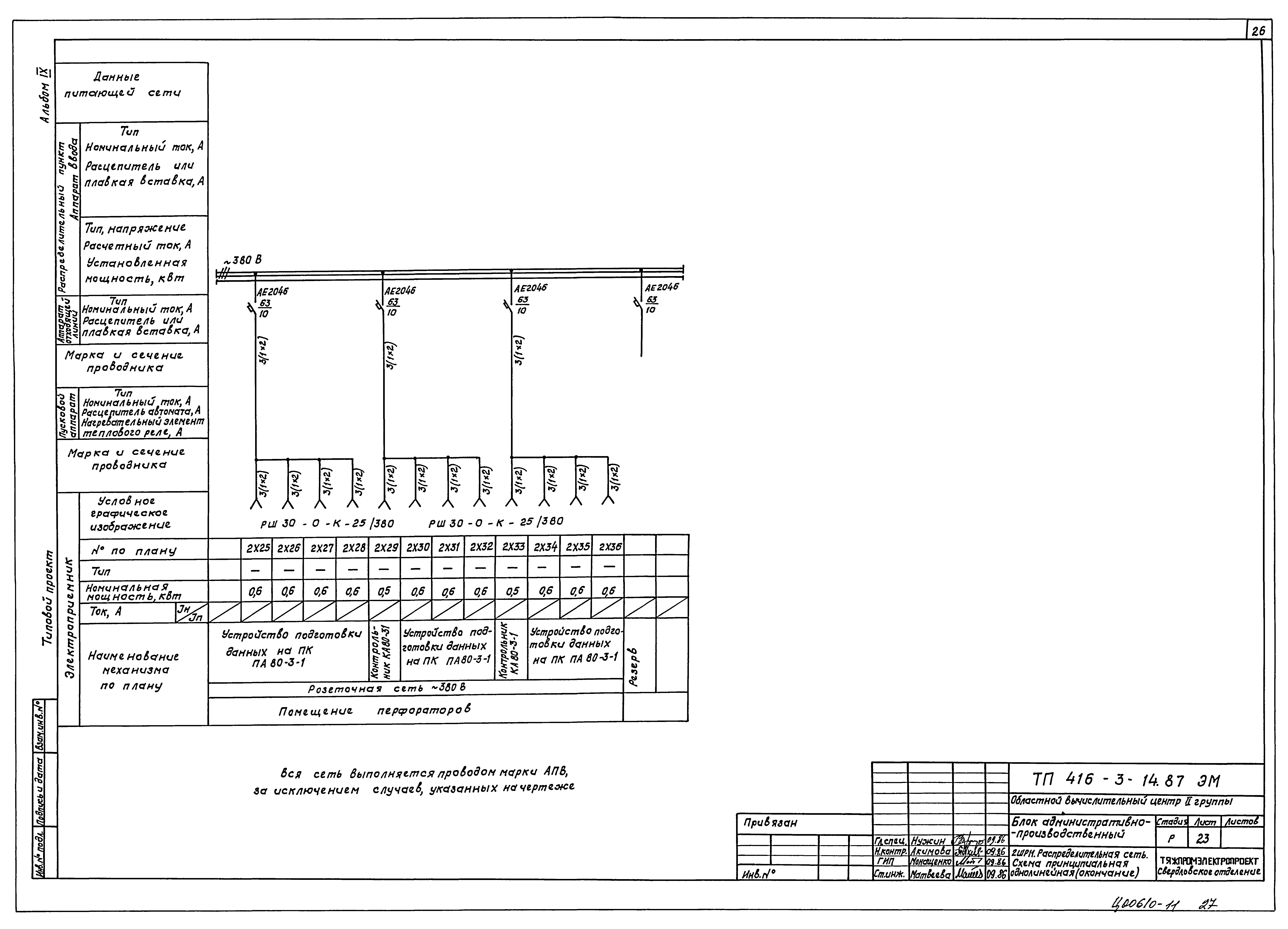 Типовой проект 416-3-14.87