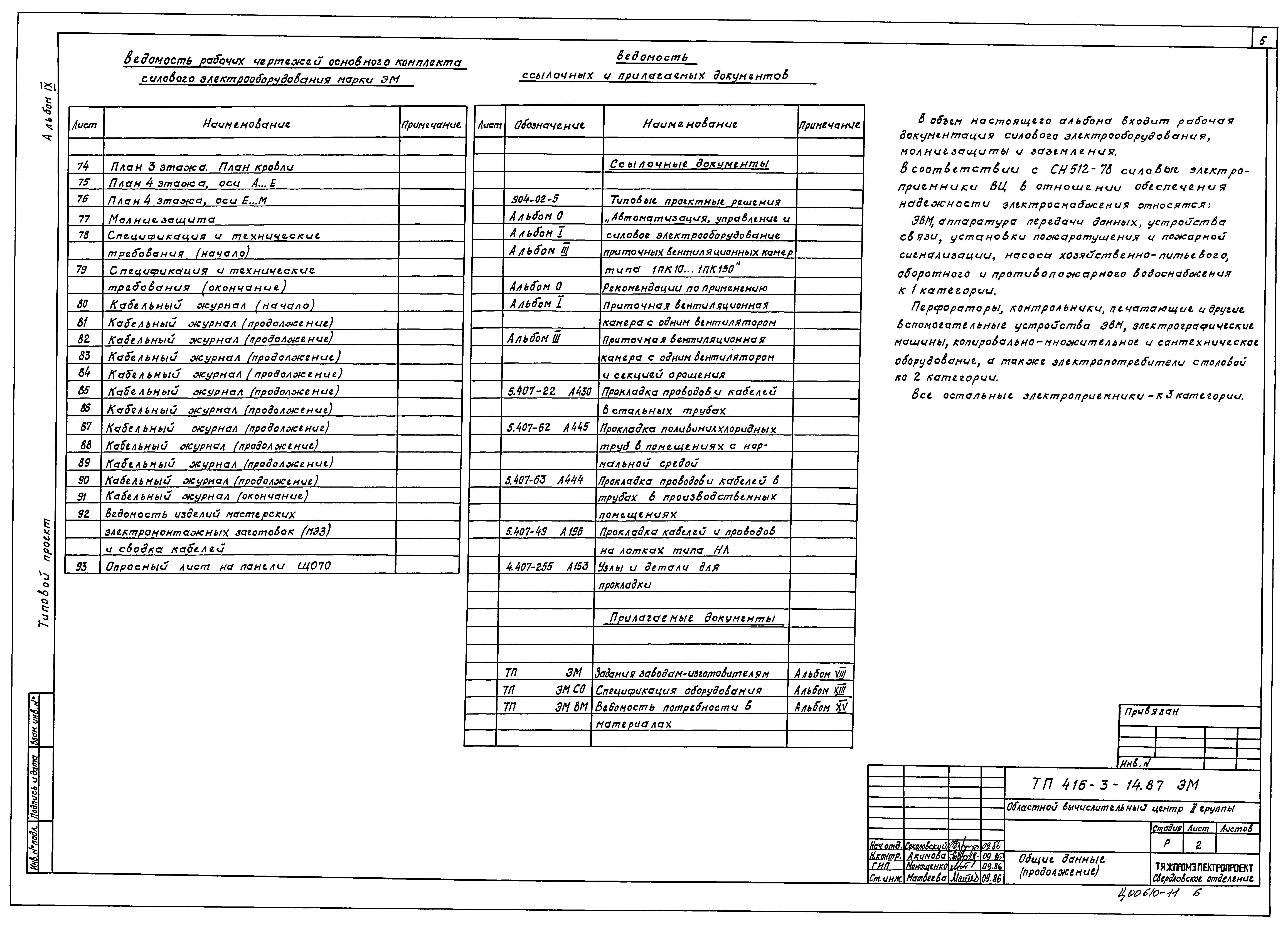 Типовой проект 416-3-14.87