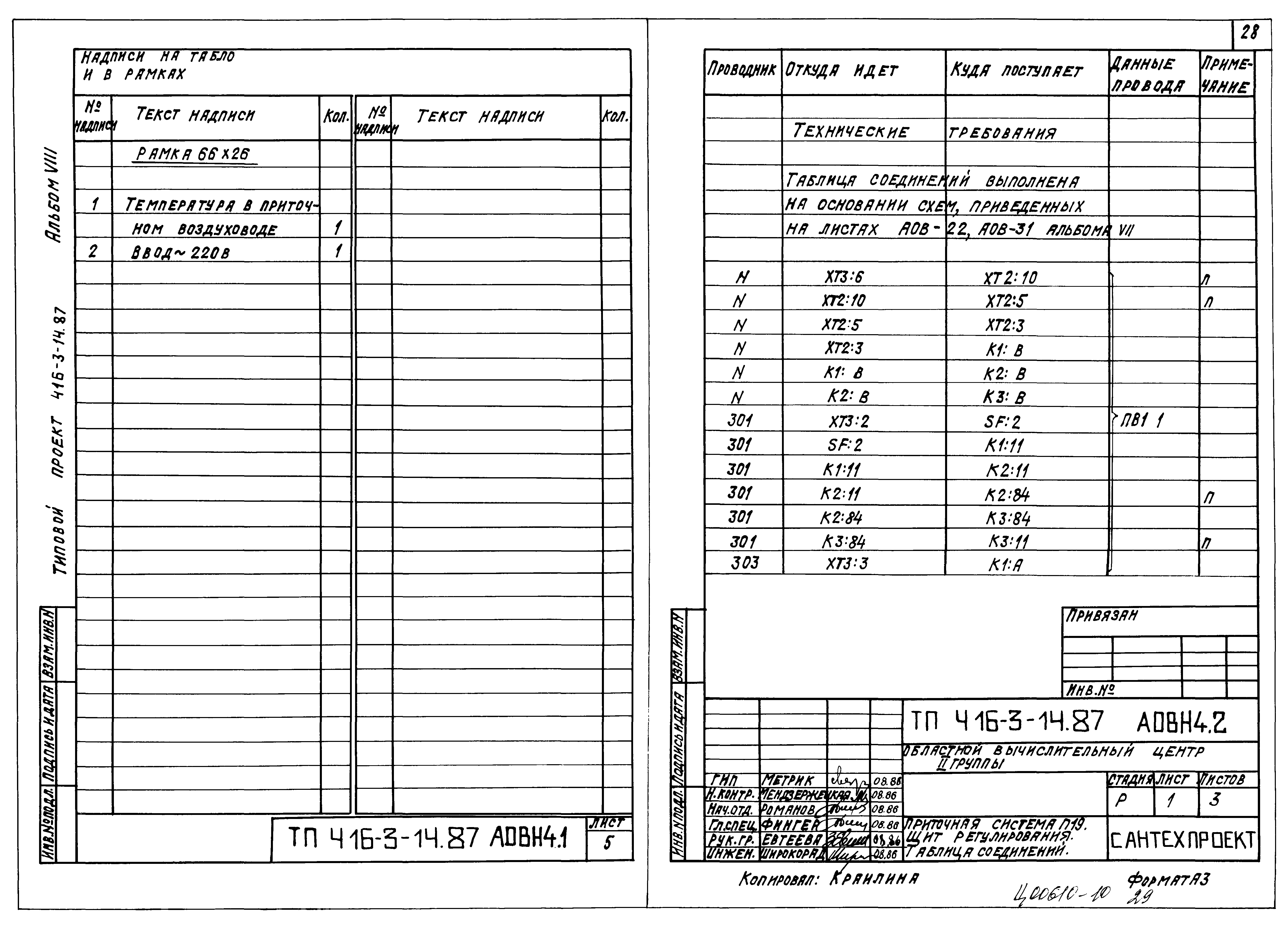 Типовой проект 416-3-14.87