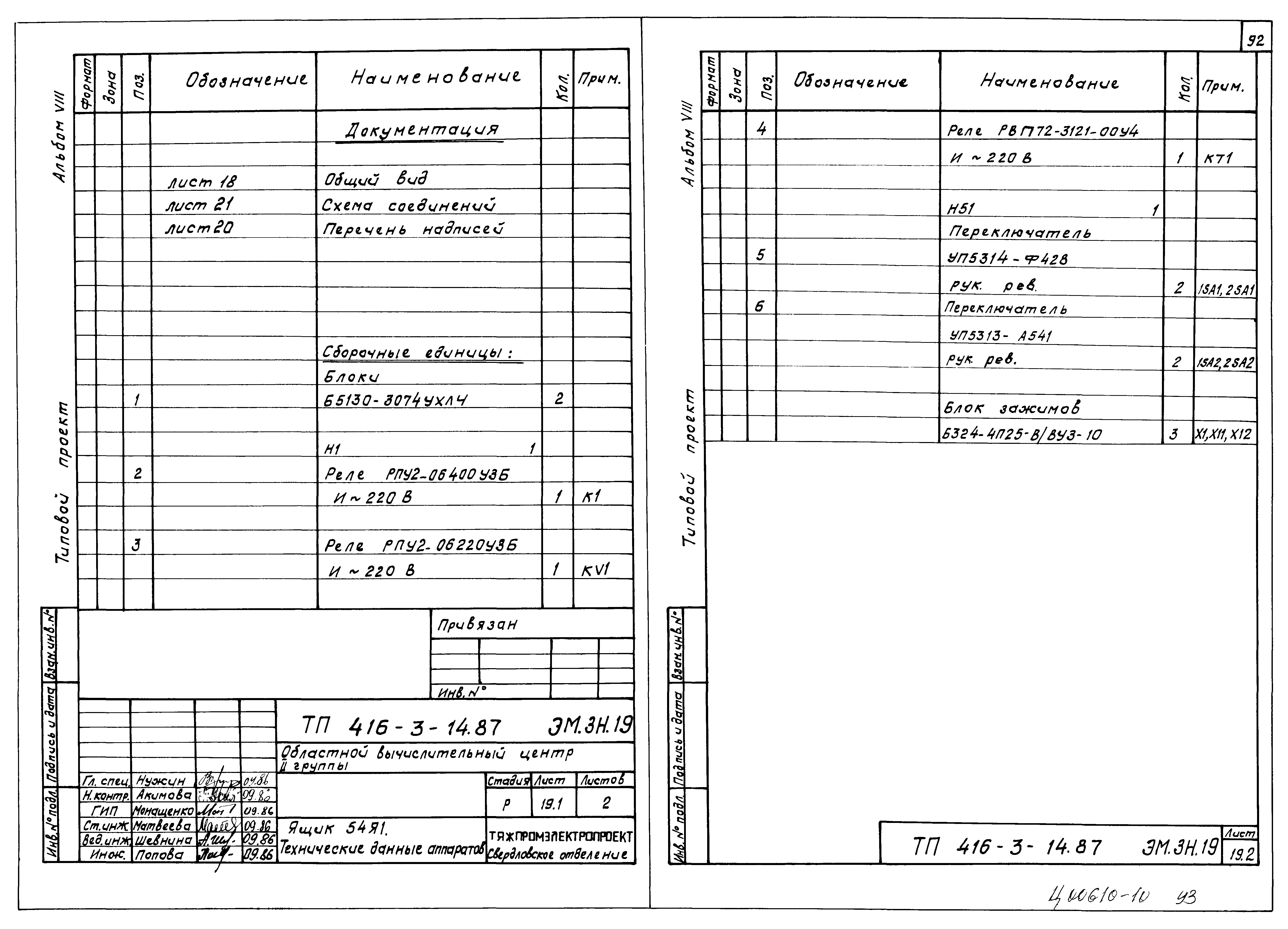 Типовой проект 416-3-14.87