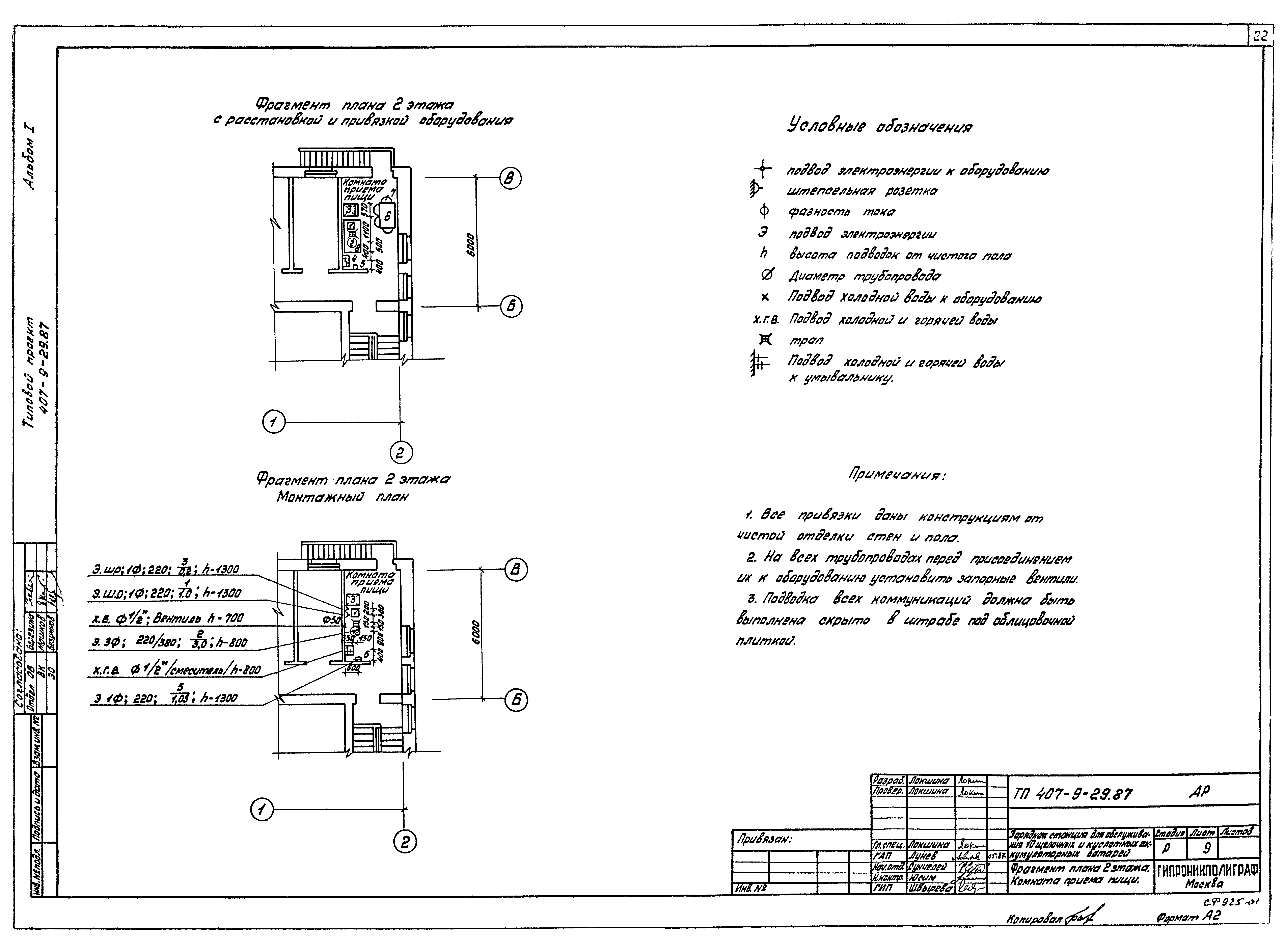 Типовой проект 407-9-29.87