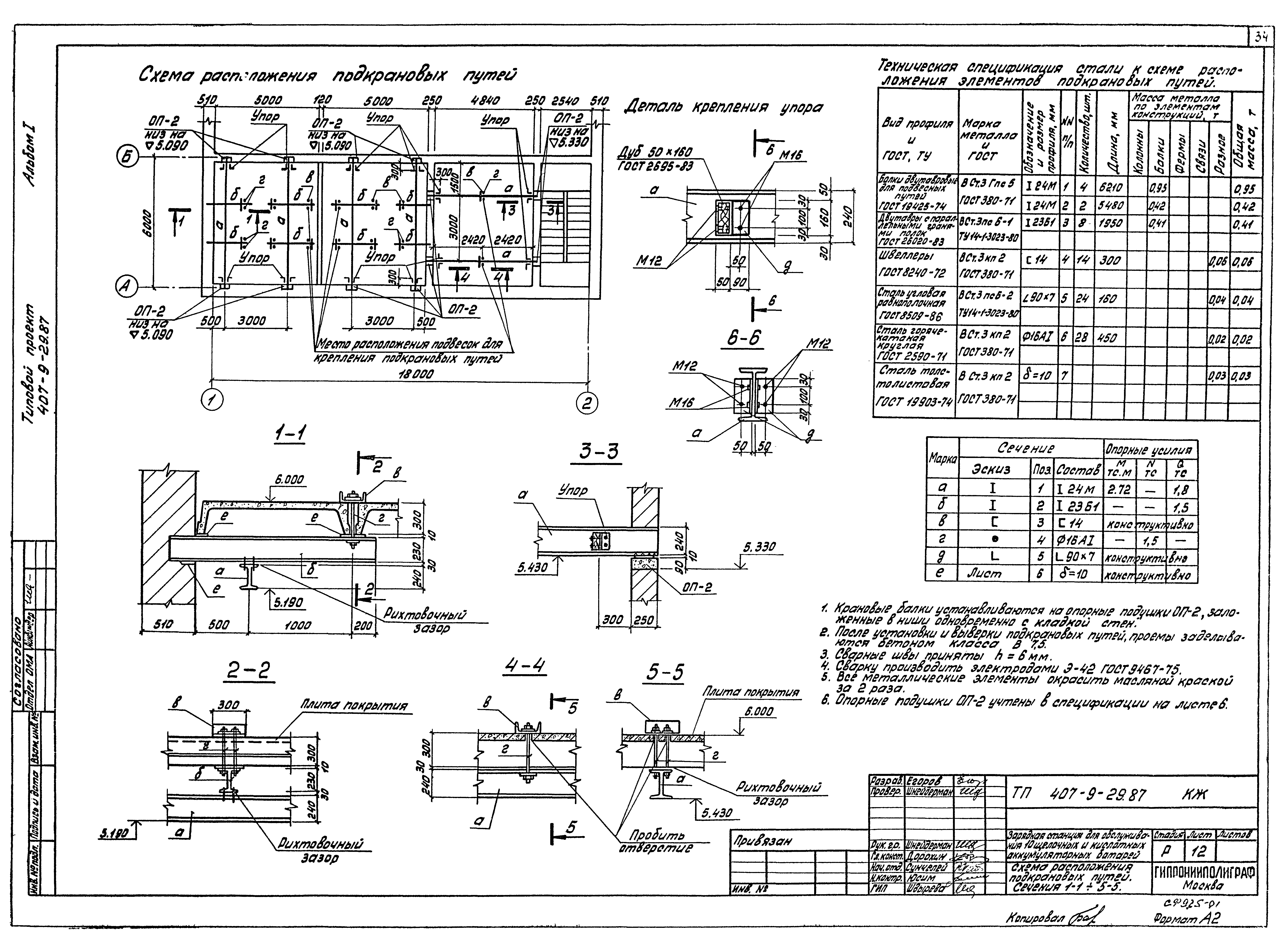 Типовой проект 407-9-29.87