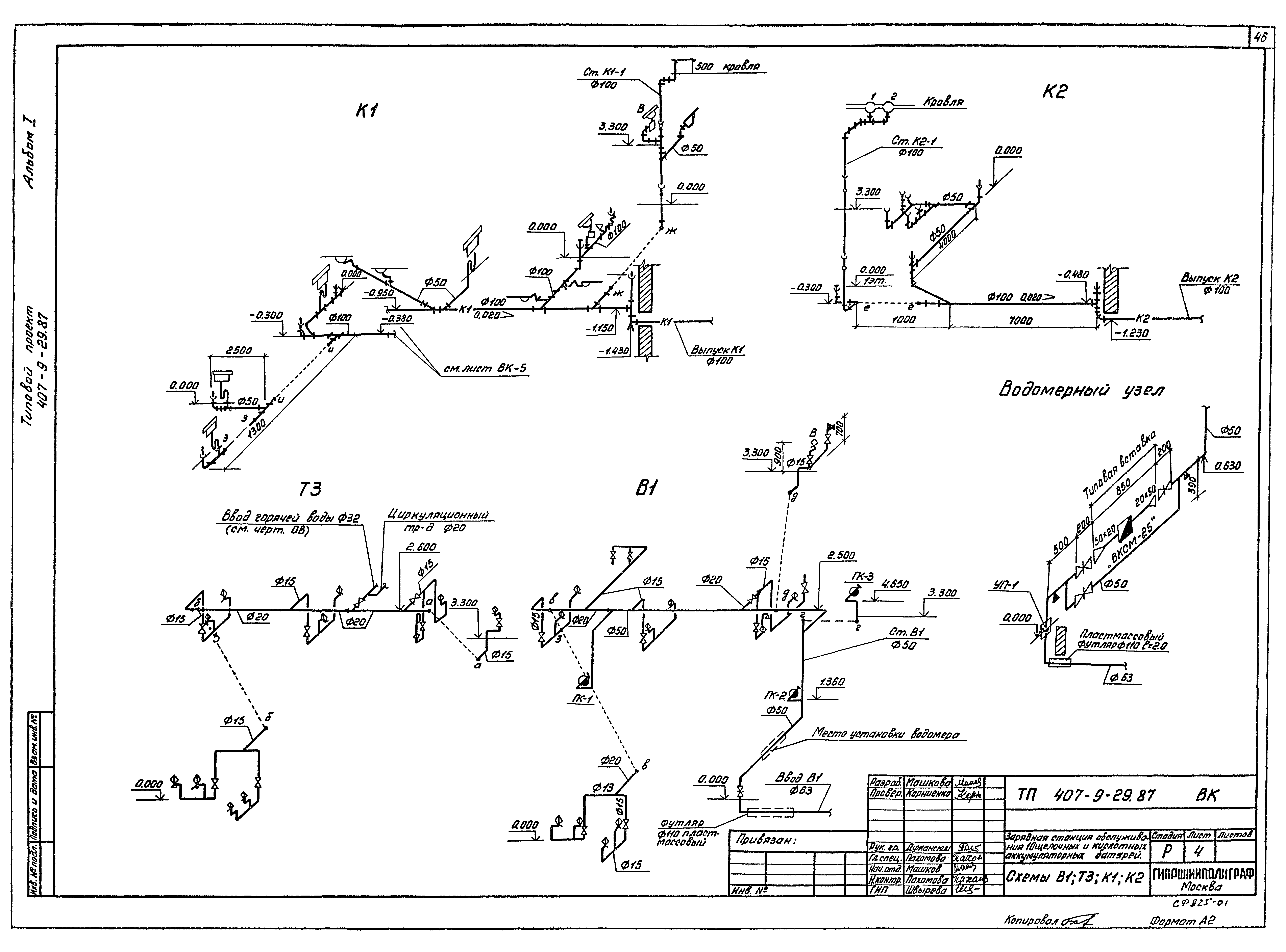 Типовой проект 407-9-29.87