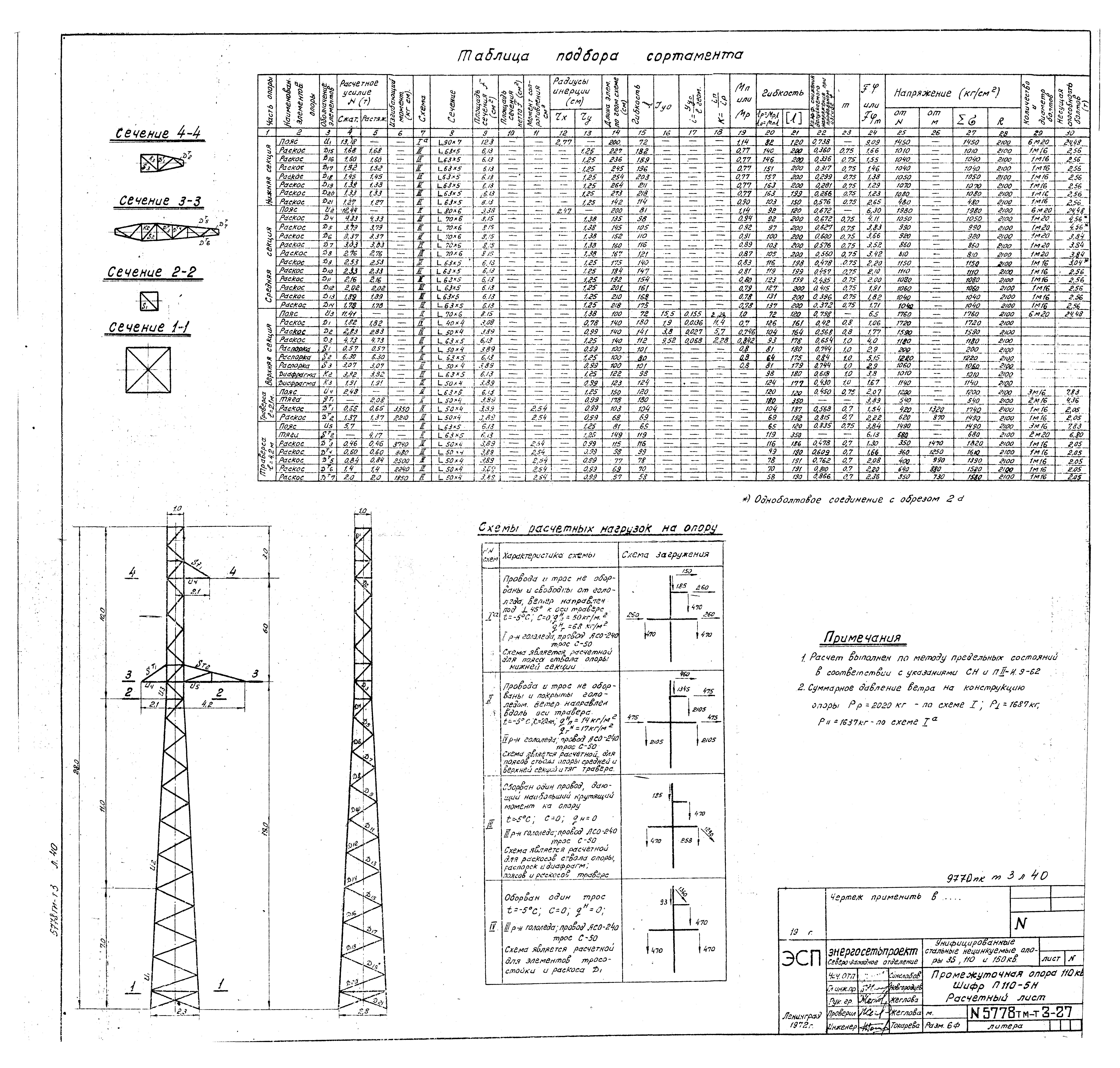 Типовой проект 5778тм