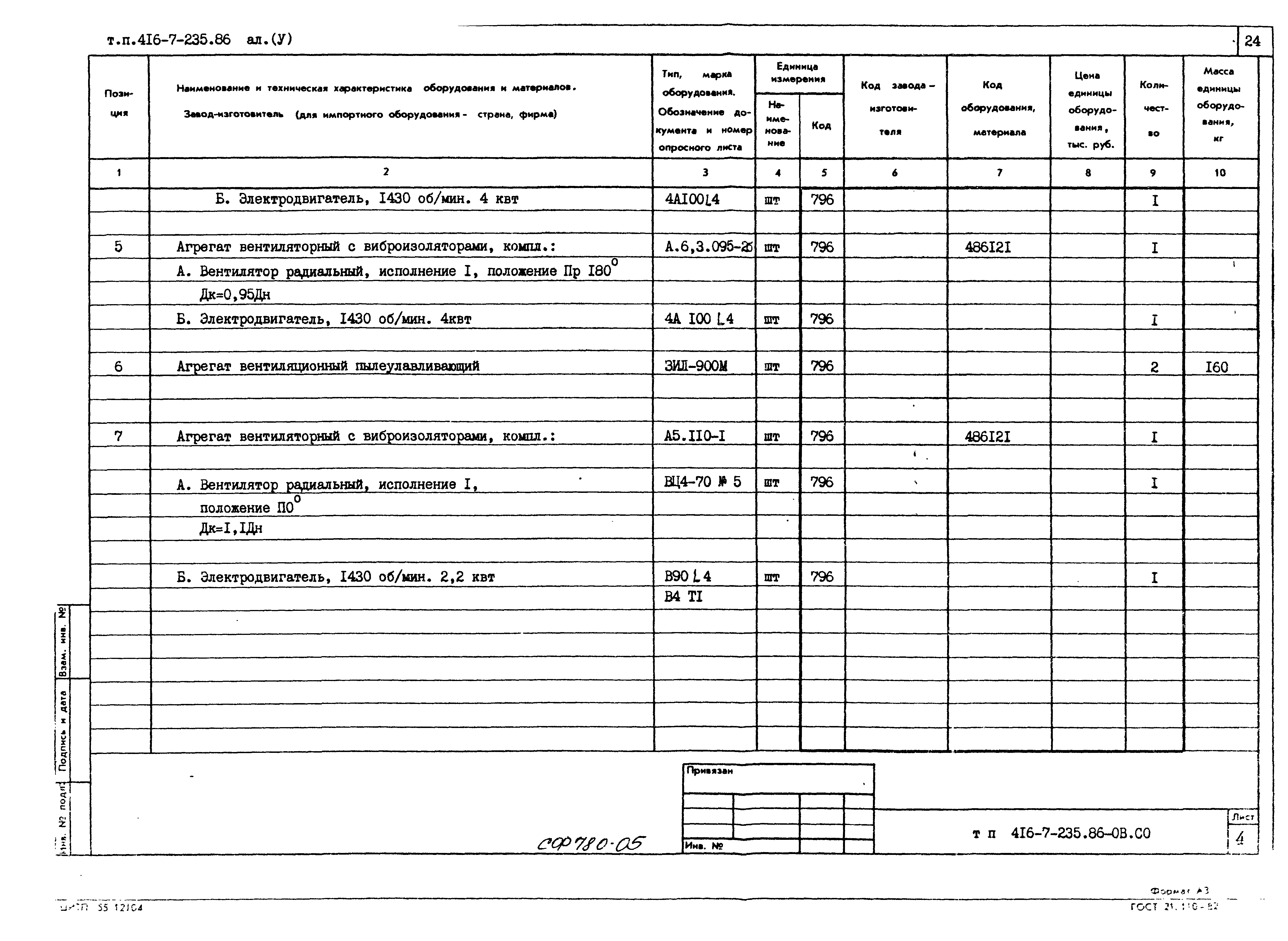 Типовой проект 416-7-235.86