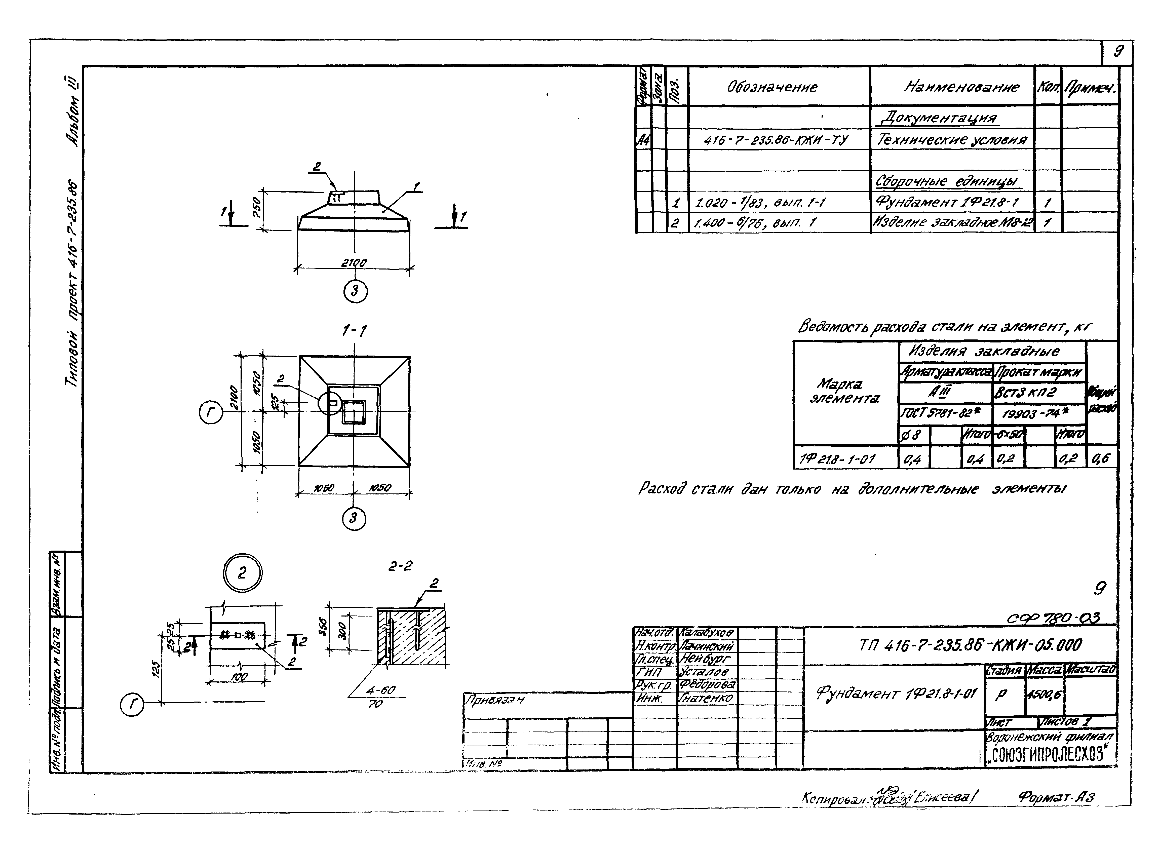 Типовой проект 416-7-235.86