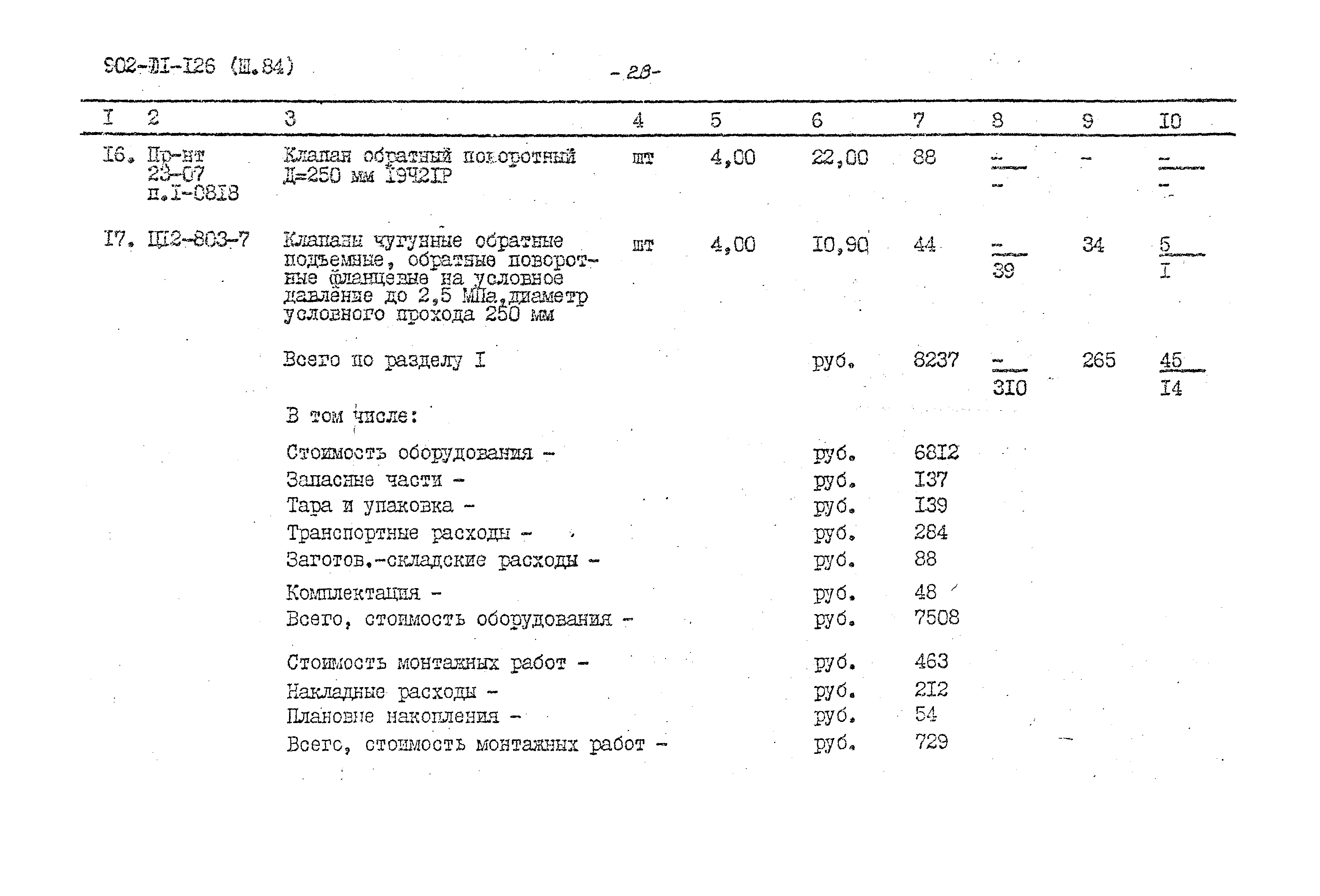 Типовые проектные решения 901-02-126