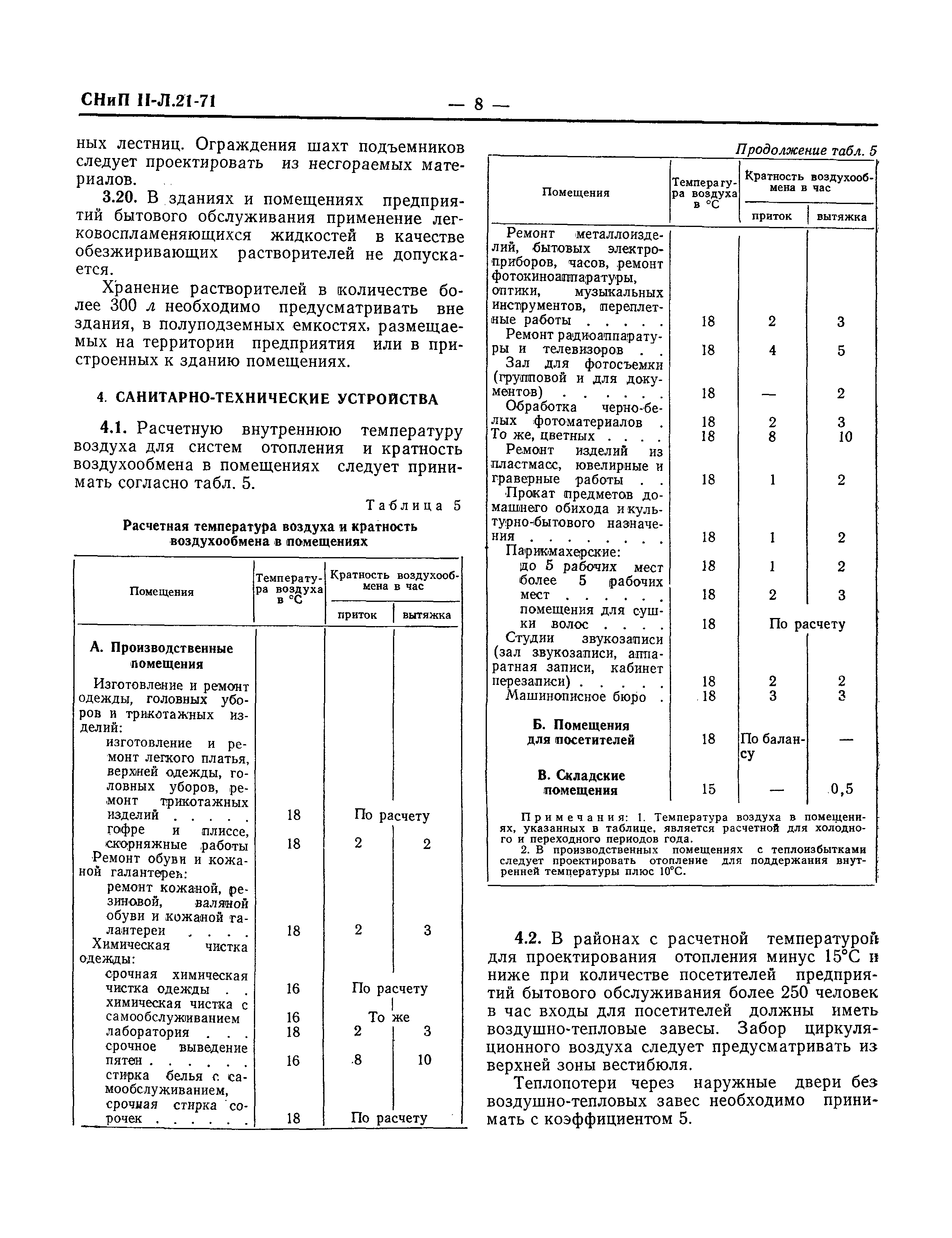 СНиП II-Л.21-71