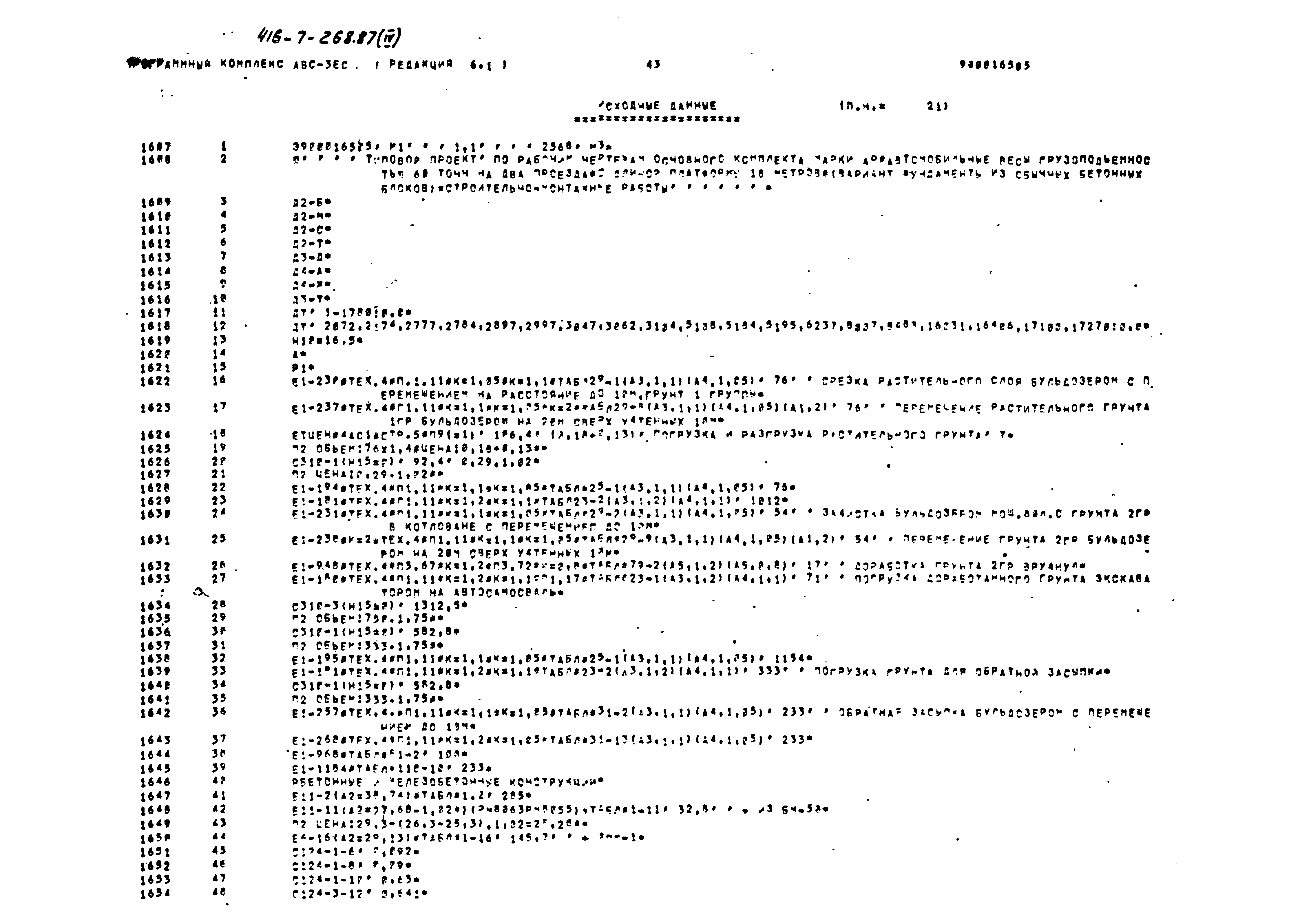 Типовой проект 416-7-268.87