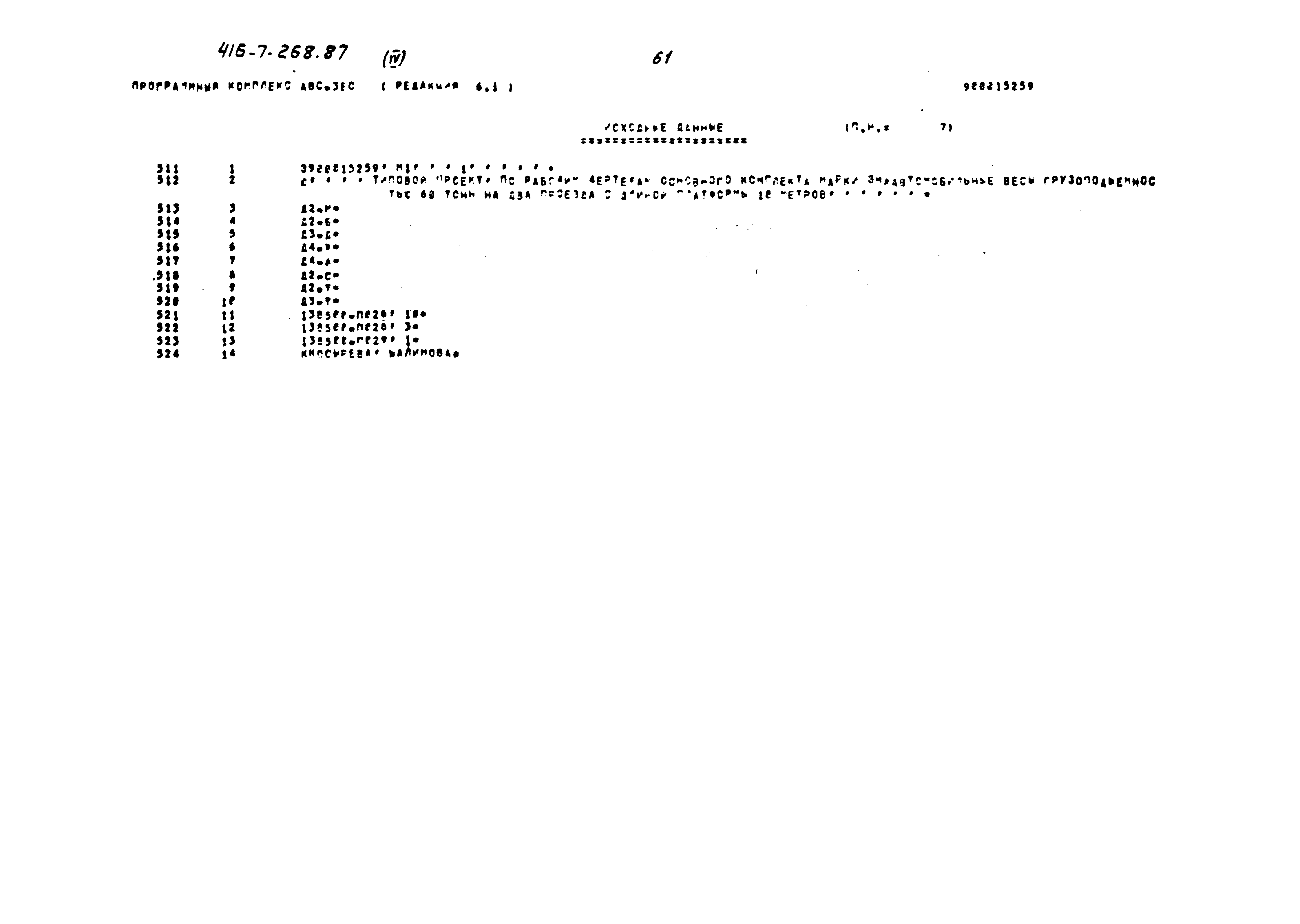Типовой проект 416-7-268.87