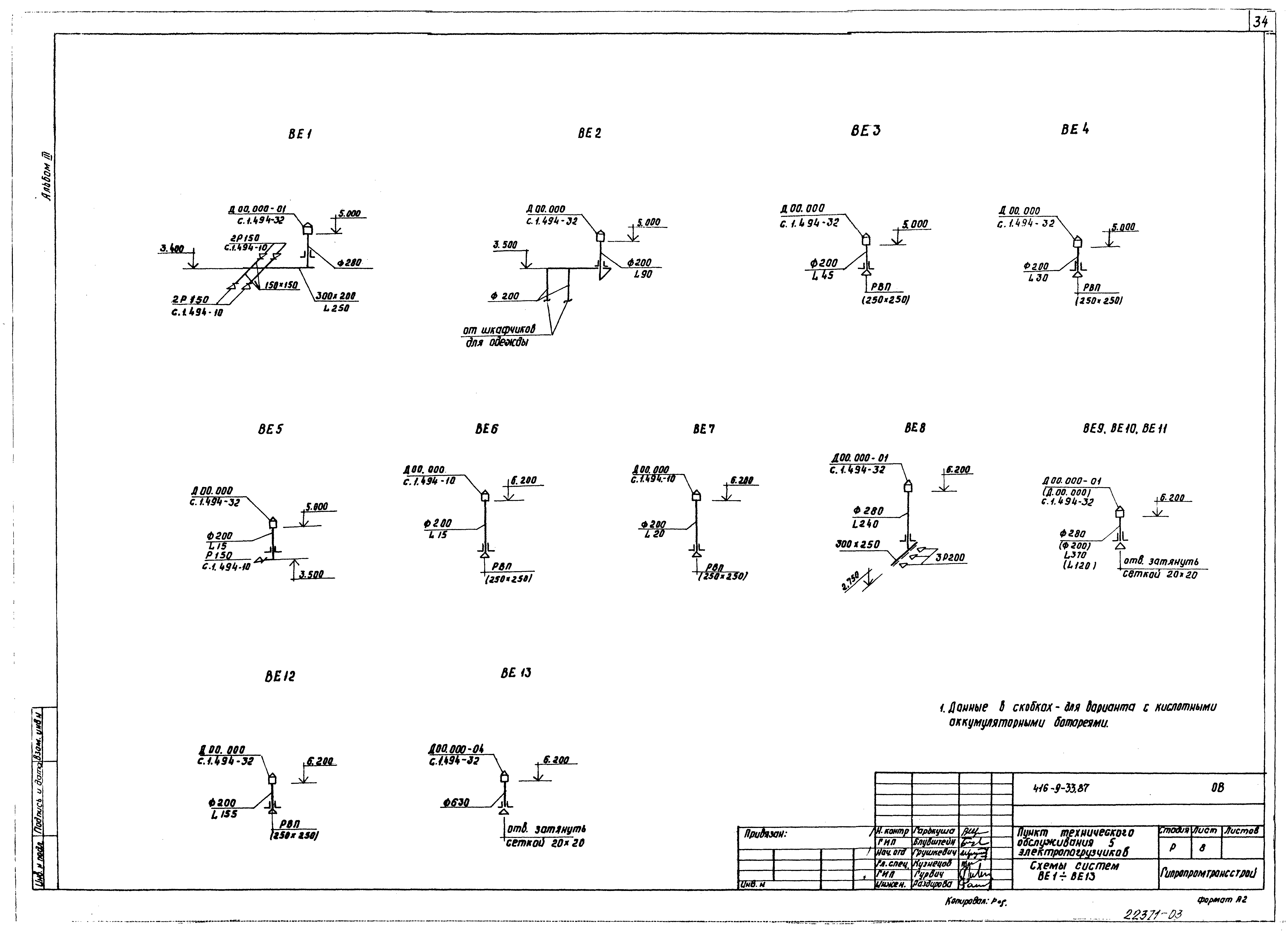 Типовой проект 416-9-33.87