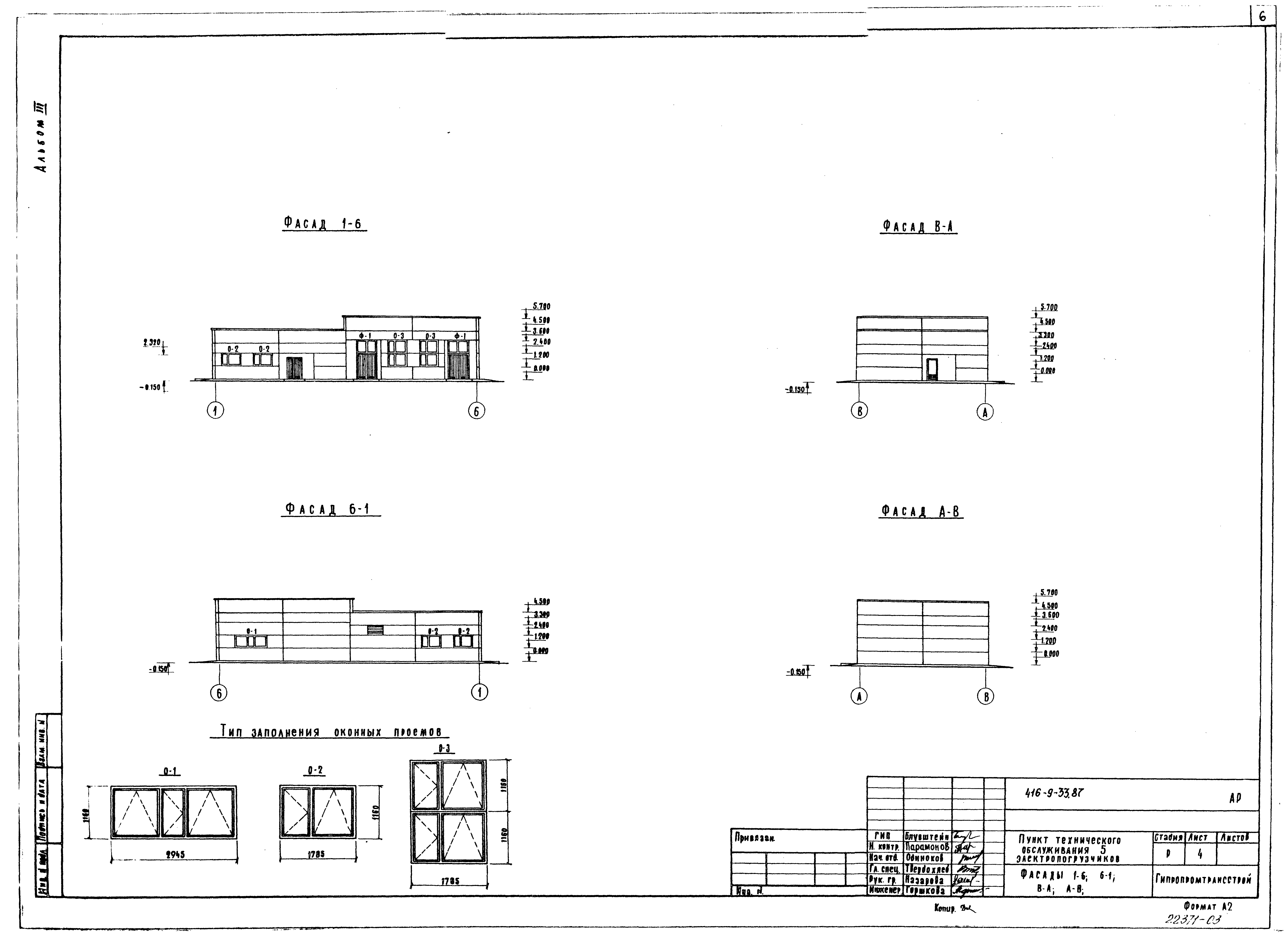 Типовой проект 416-9-33.87